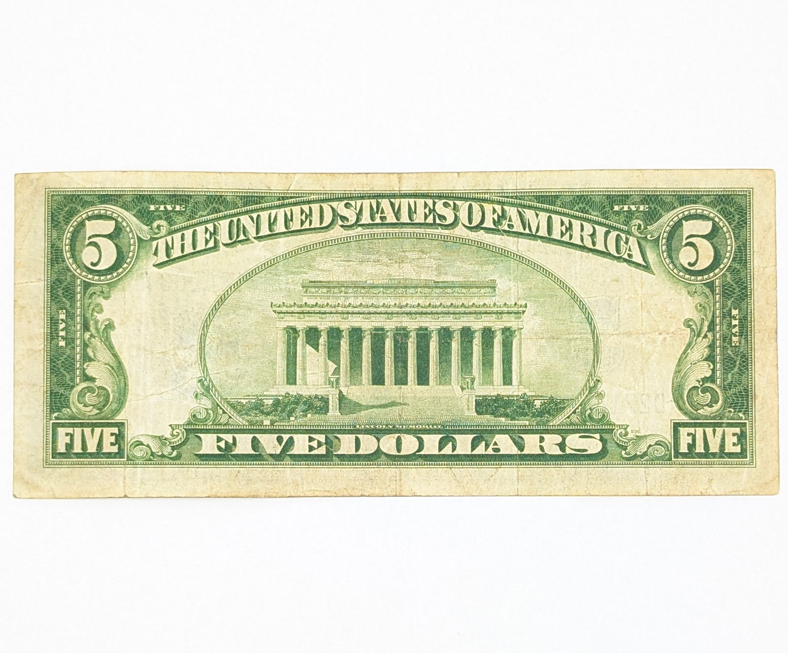 1934 $5 Note - Silver Certificate - 2