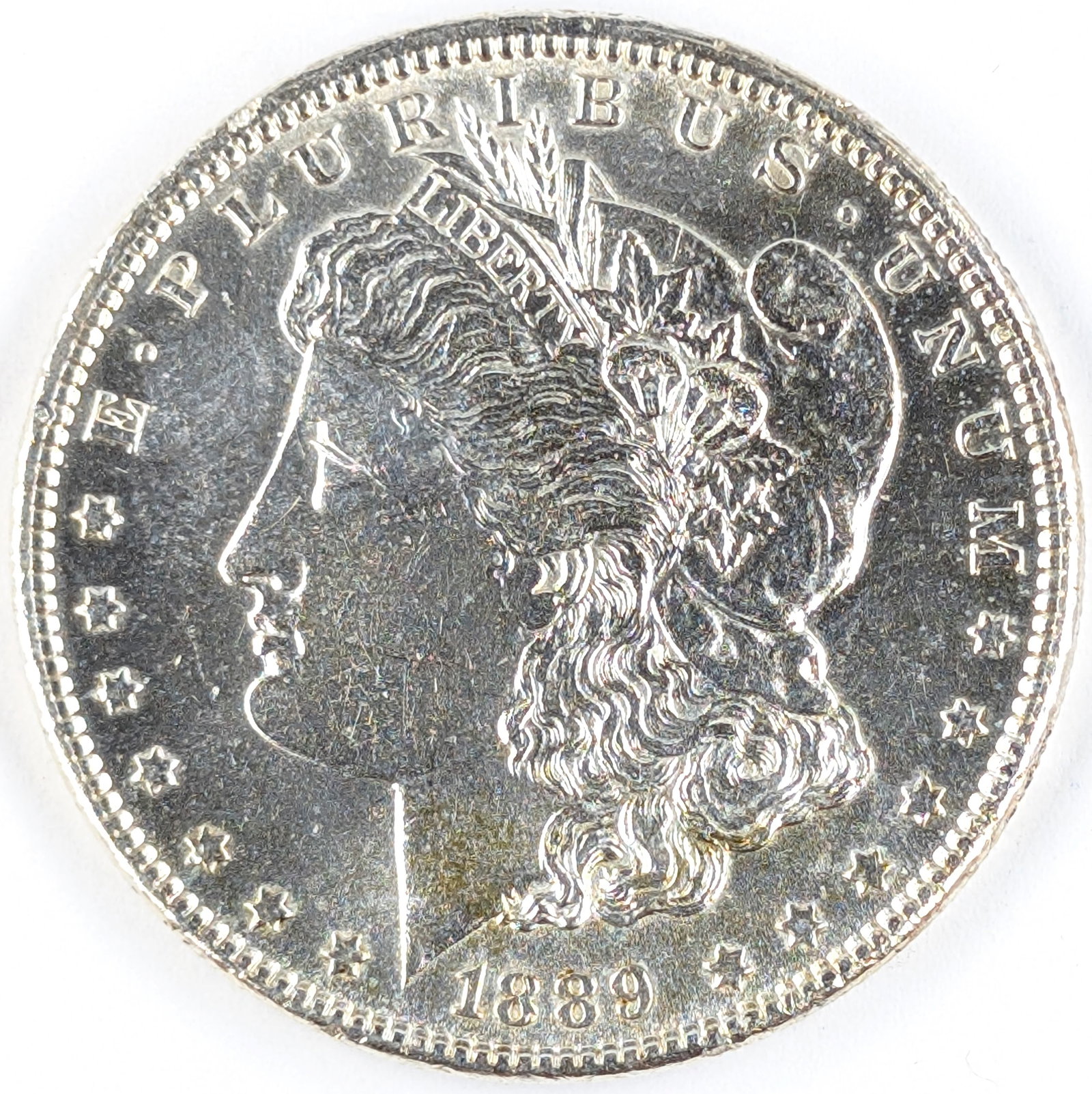 1889 Morgan Silver Dollar (1 of 2)