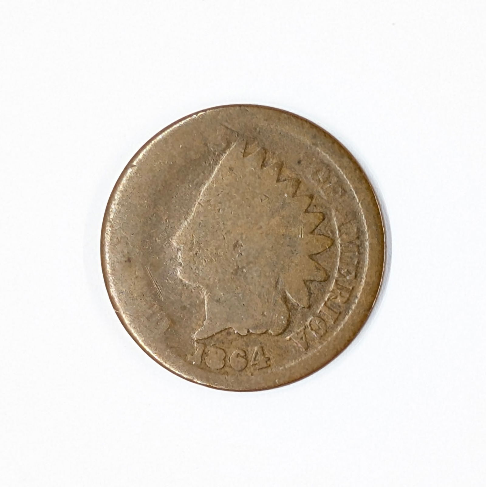 1864 Indian Head Cent (1 of 2)