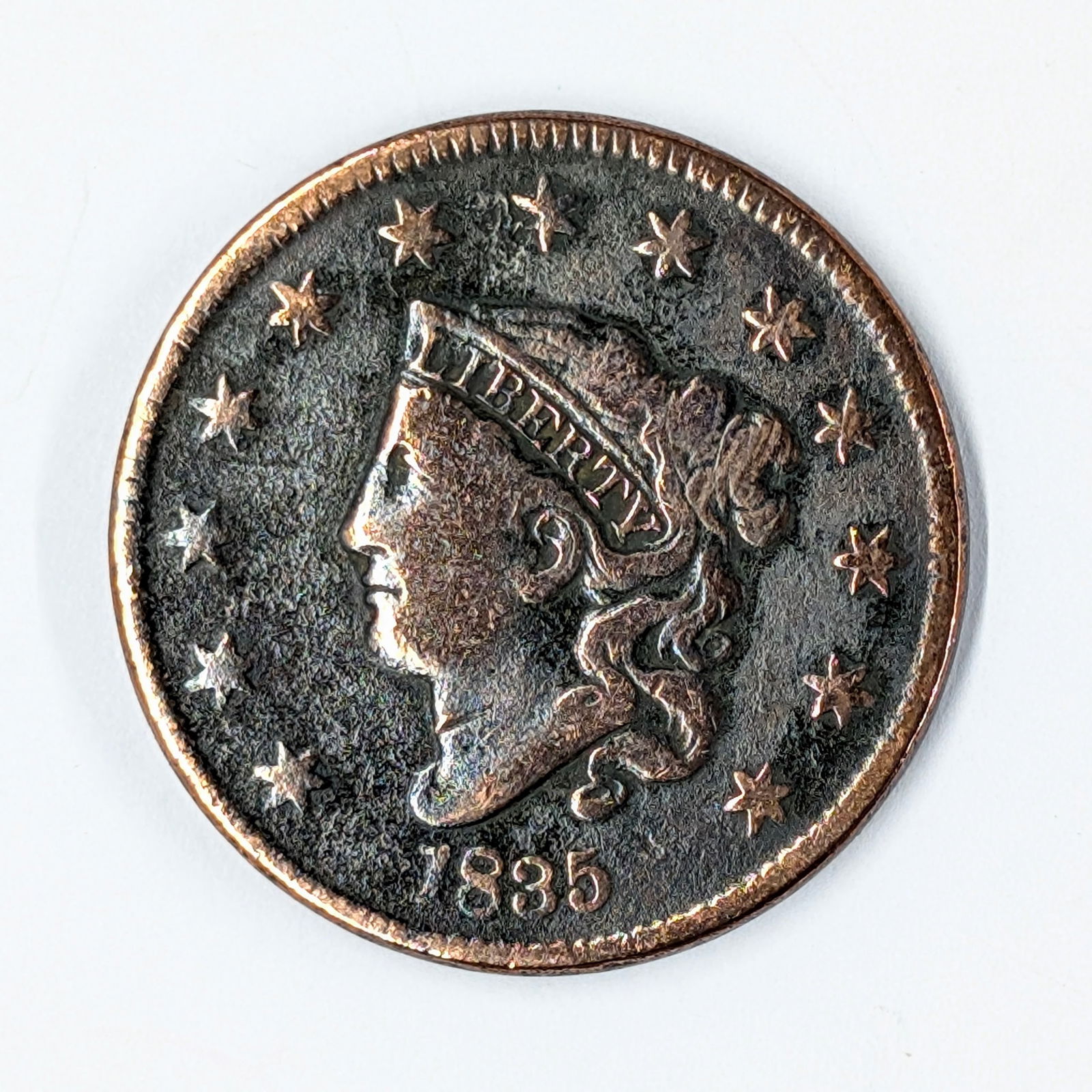 1835 Large Cent (1 of 2)