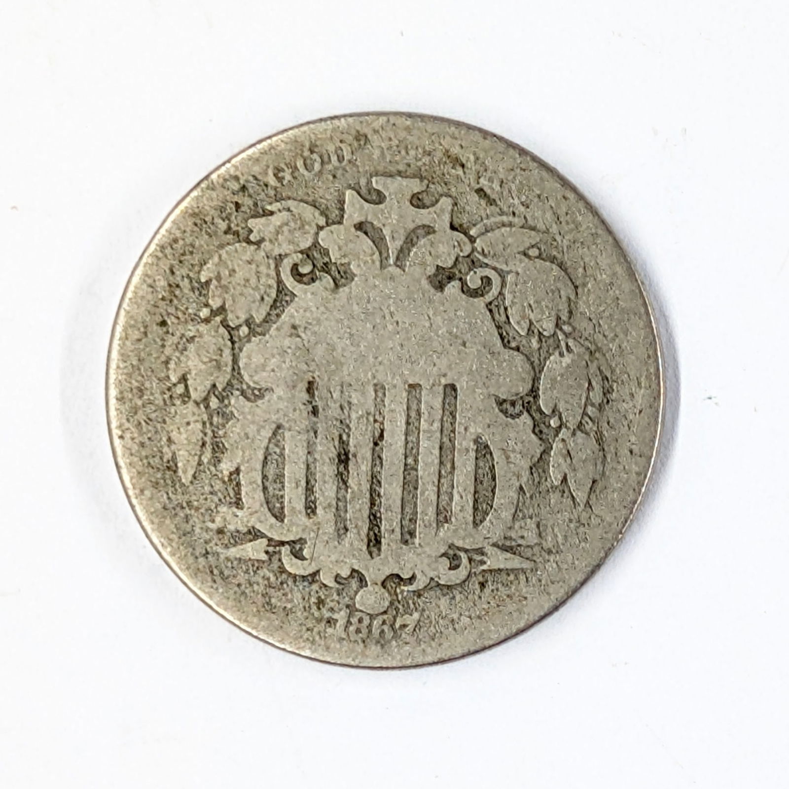 1867 Shield Nickel (1 of 2)