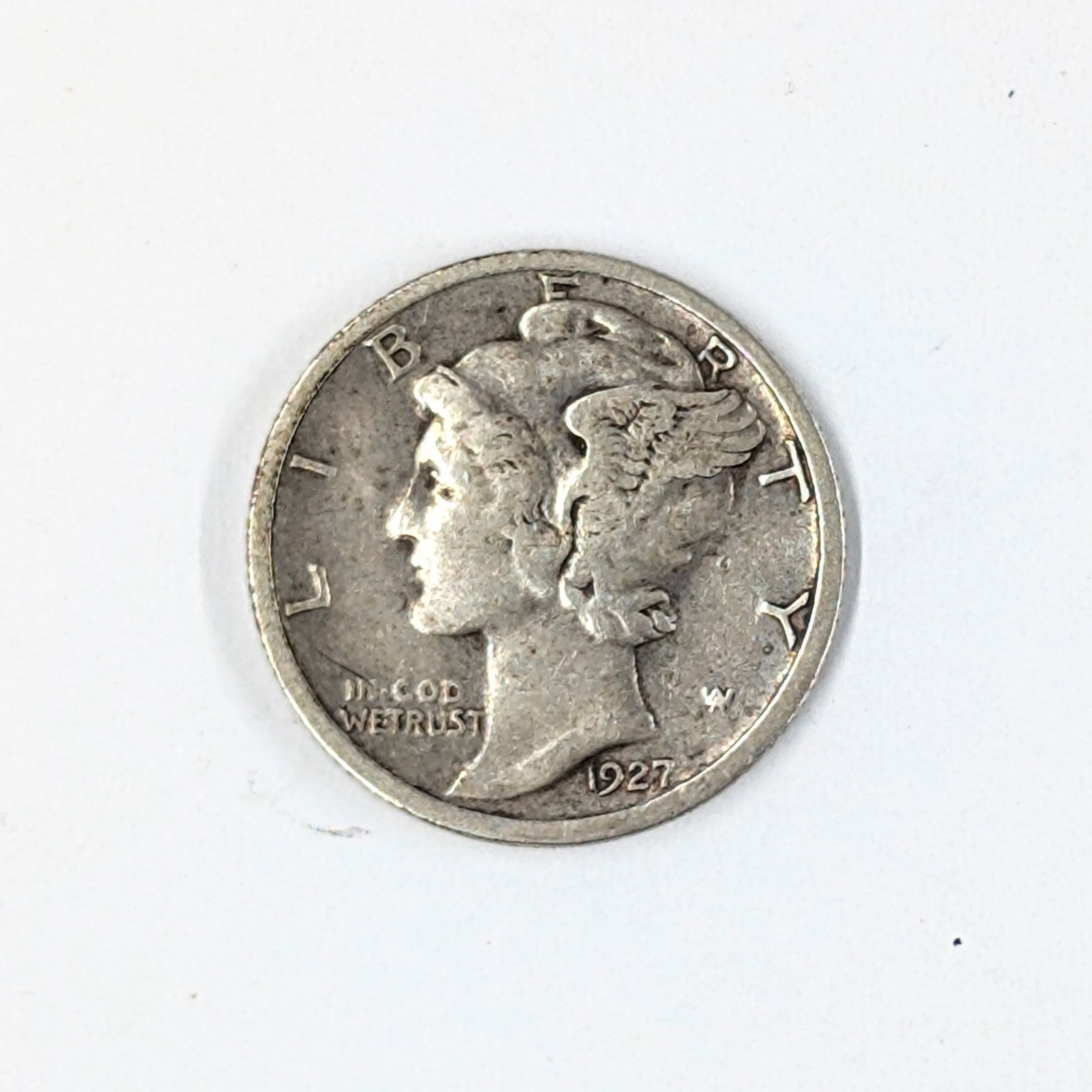 1927-S Silver Mercury Dime: Silver