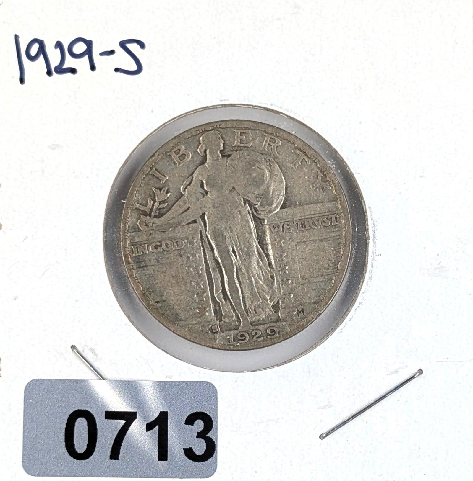 1929-S Silver Standing Liberty Quarter (1 of 2)