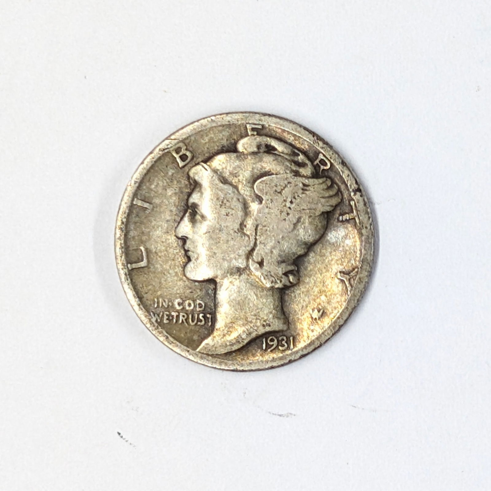 1931 Silver Mercury Dime (1 of 2)
