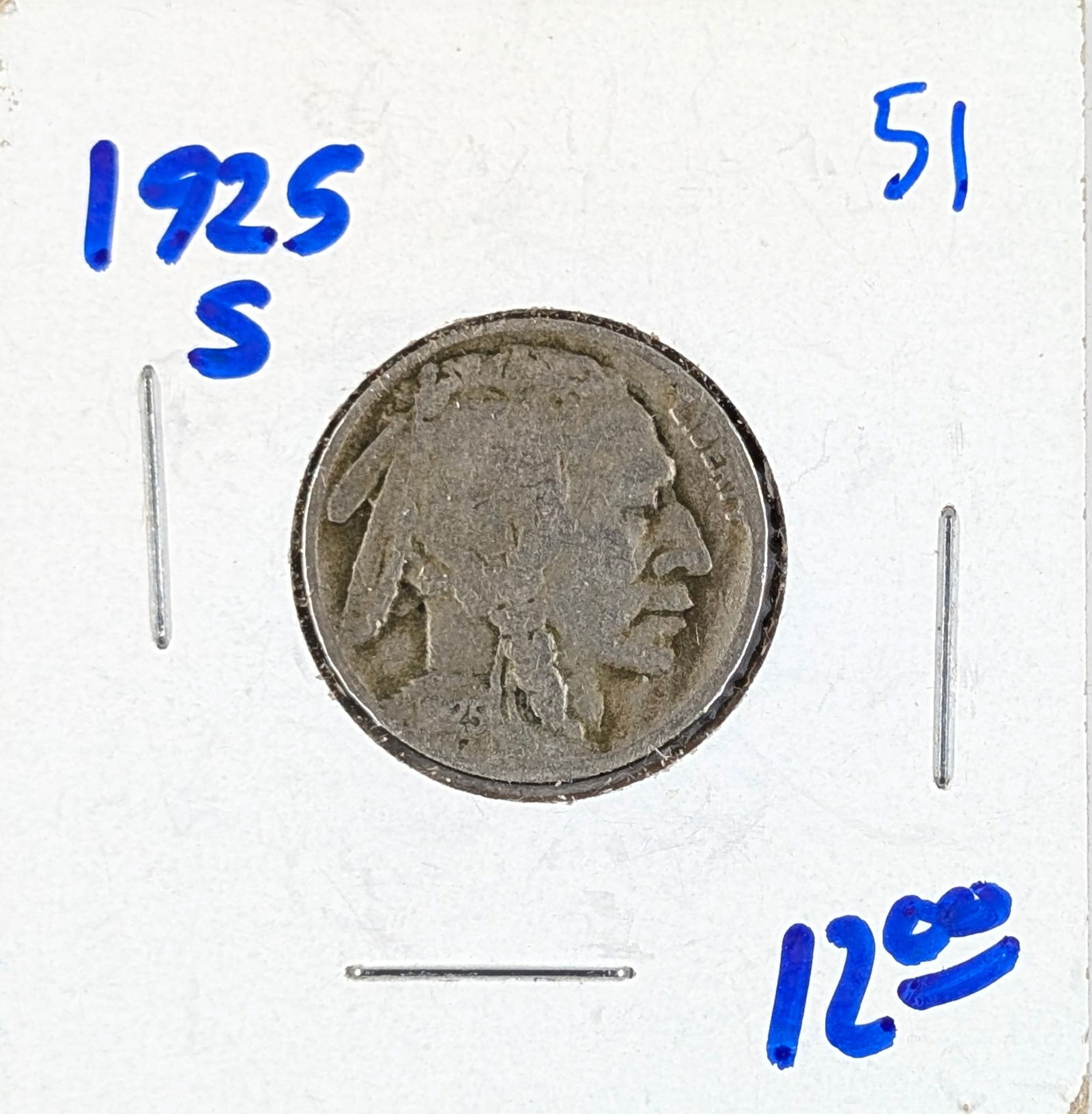 1925-S Buffalo Head Nickel (1 of 2)