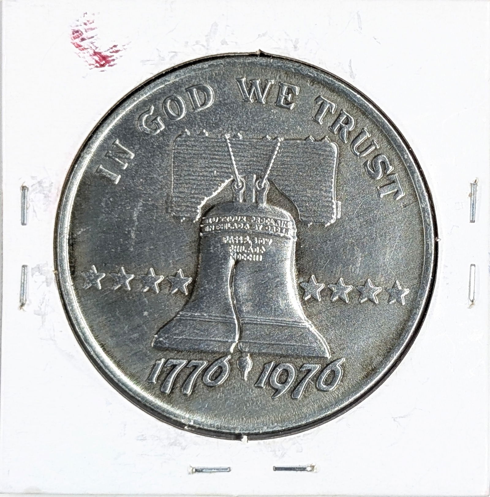 1776-1976 Liberty Bell Possibility Thinkers Creed Medal: _ 