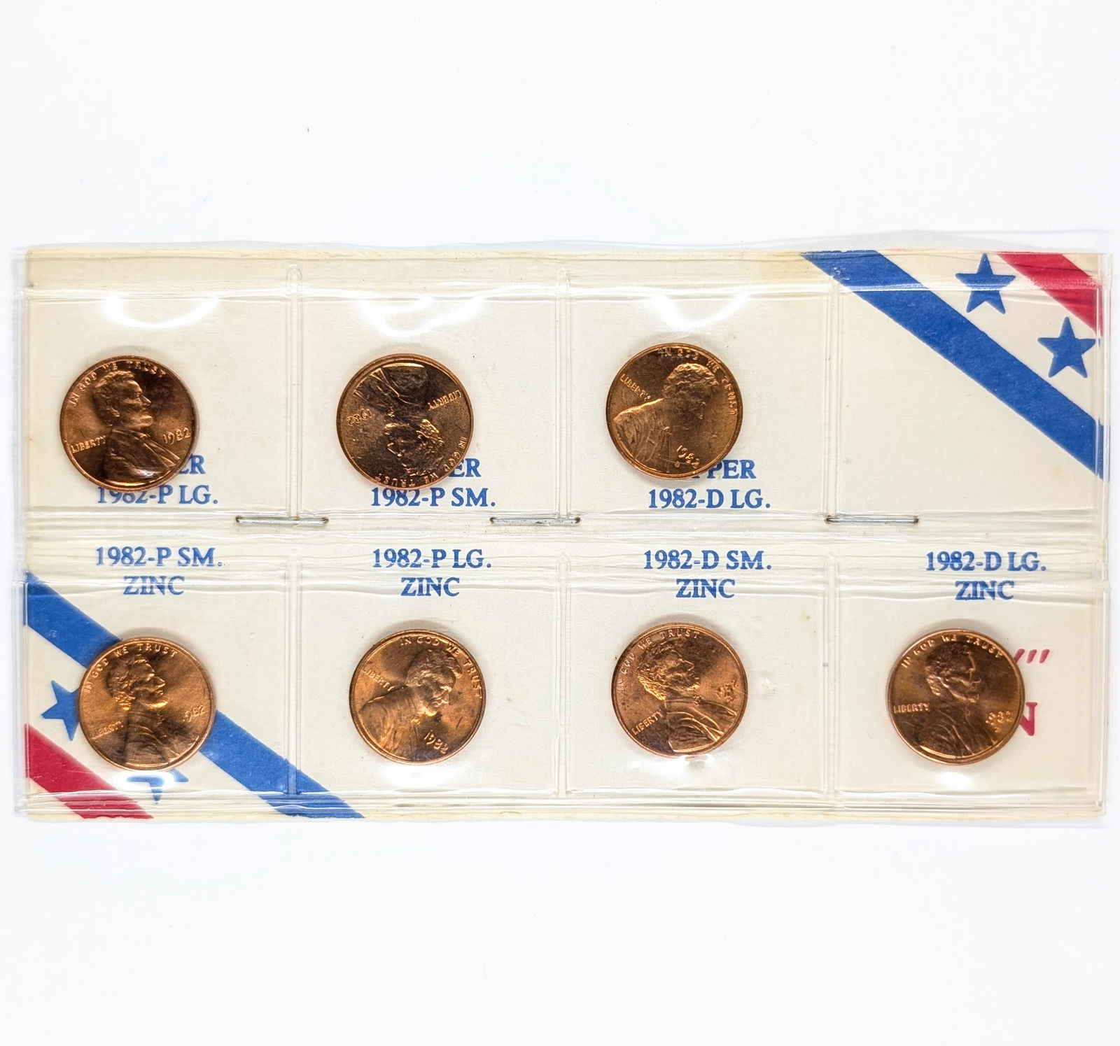 Collection of 1982 Lincoln Cents: _ 