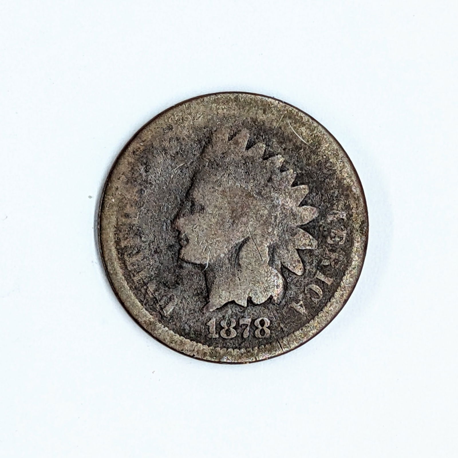 1878 Indian Head Cent (1 of 2)