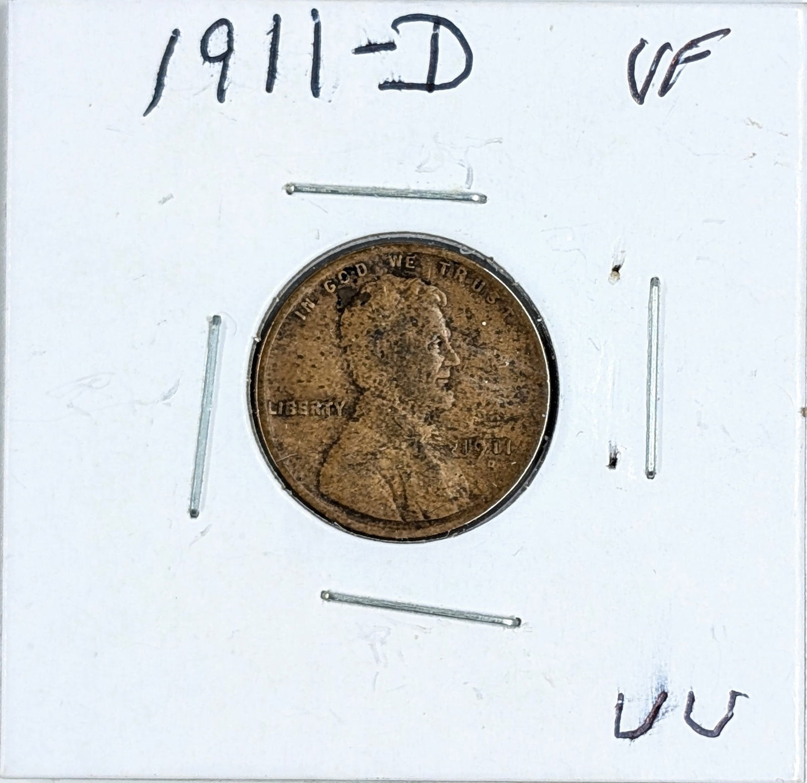 1911-D Wheat Cent (1 of 2)