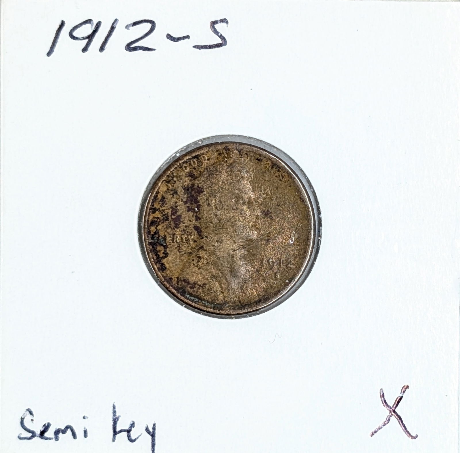 1912-S Wheat Cent- Semi Key (1 of 2)