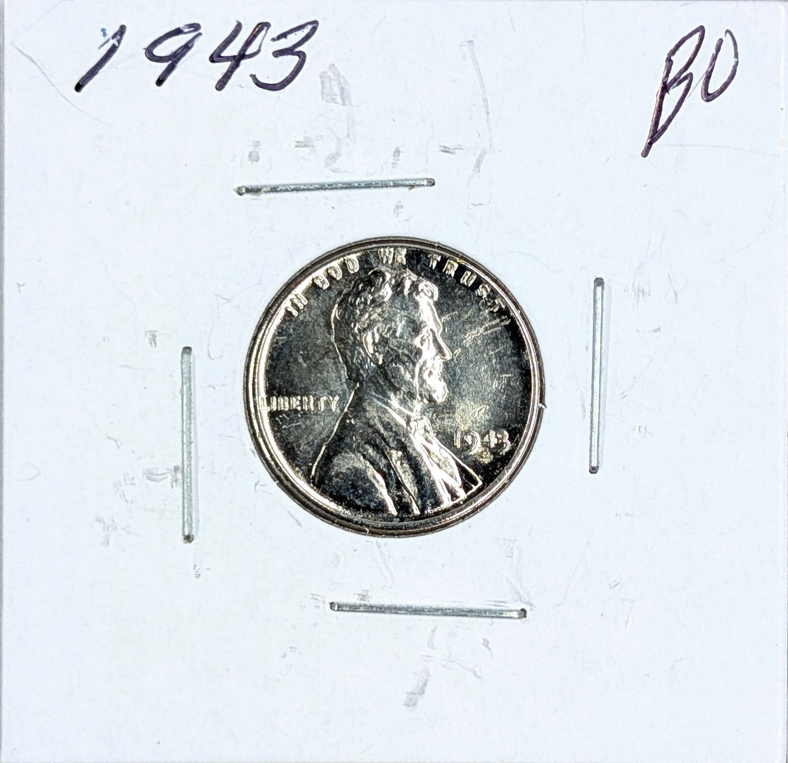 1943 Steel Lincoln Cent-BU: _ 