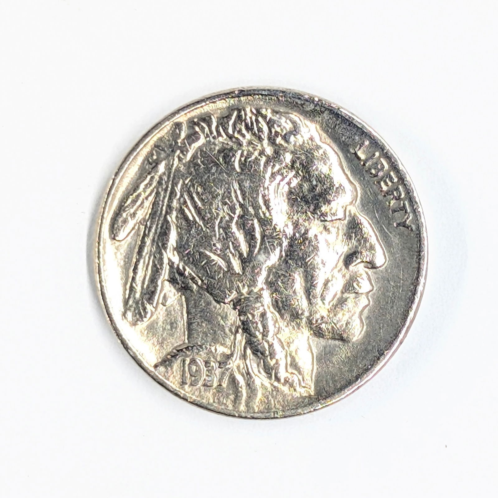1937 Buffalo Head Nickel- Great Condition: _ 