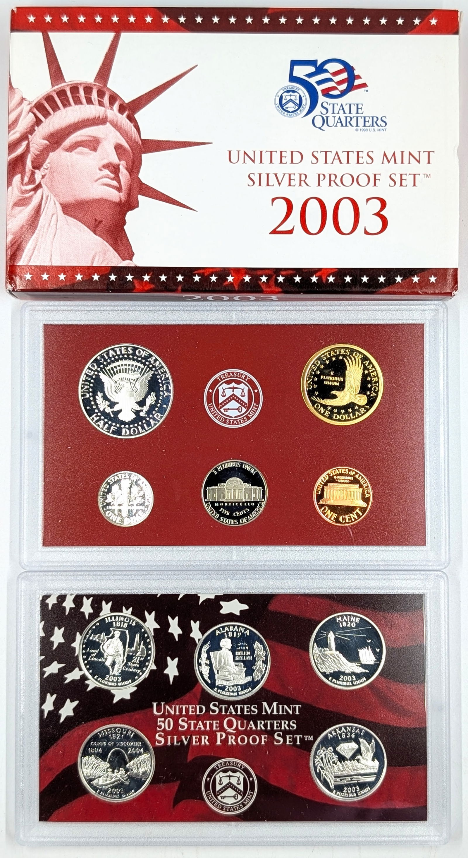2003 Silver US Mint Proof Set - 2