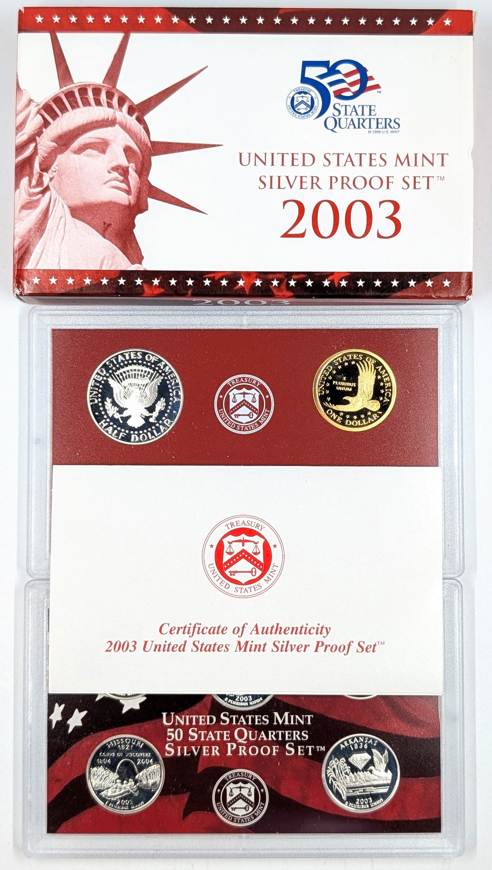 2003 Silver US Mint Proof Set - 3