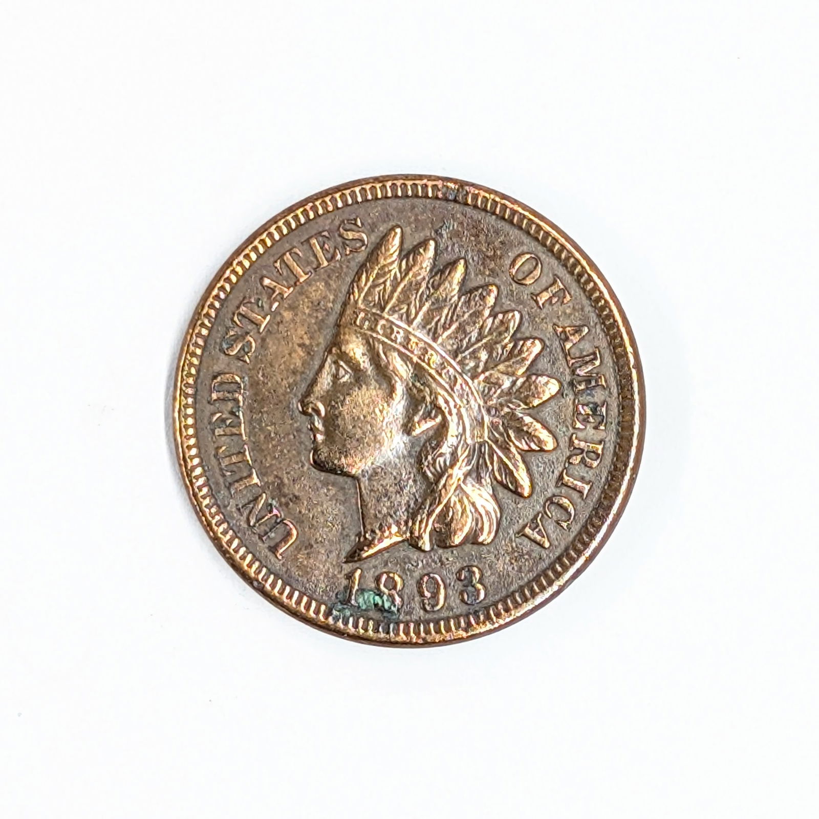 1893 Indian Head Cent (1 of 2)