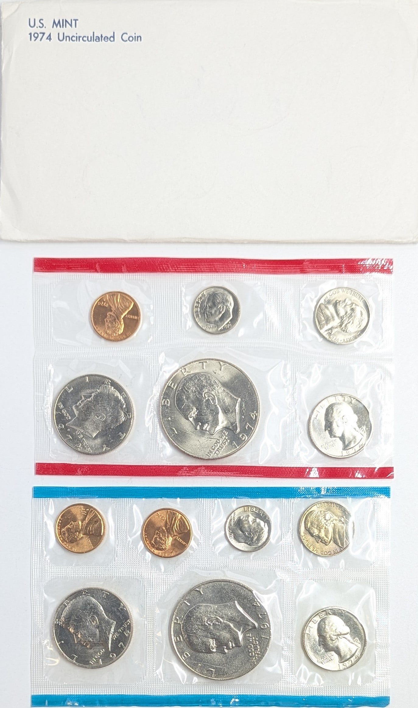 1974 US Mint Uncirculated Coin Set (1 of 2)