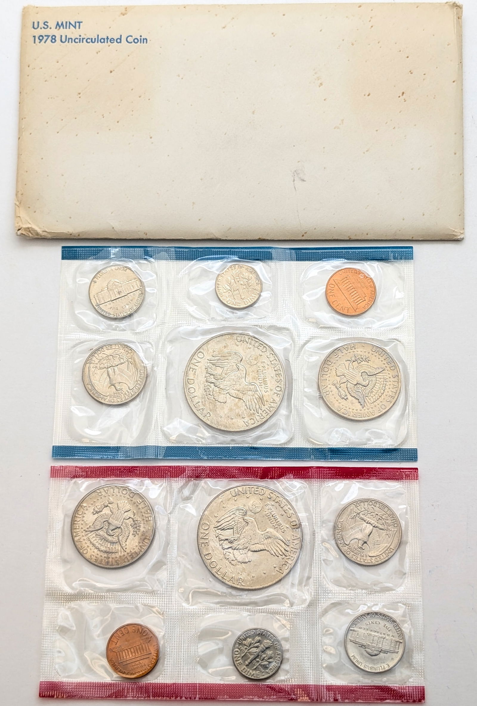 1978 US Mint Uncirculated Coin Set - 2