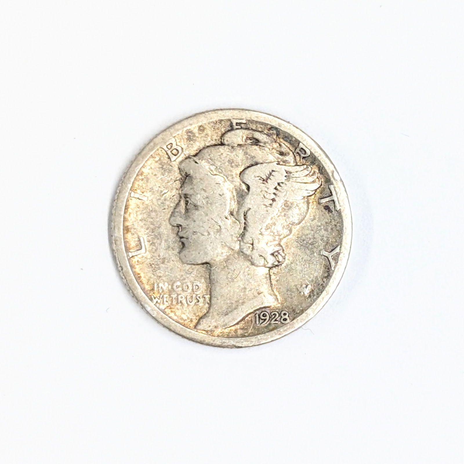1928-S Silver Mercury Dime (1 of 2)