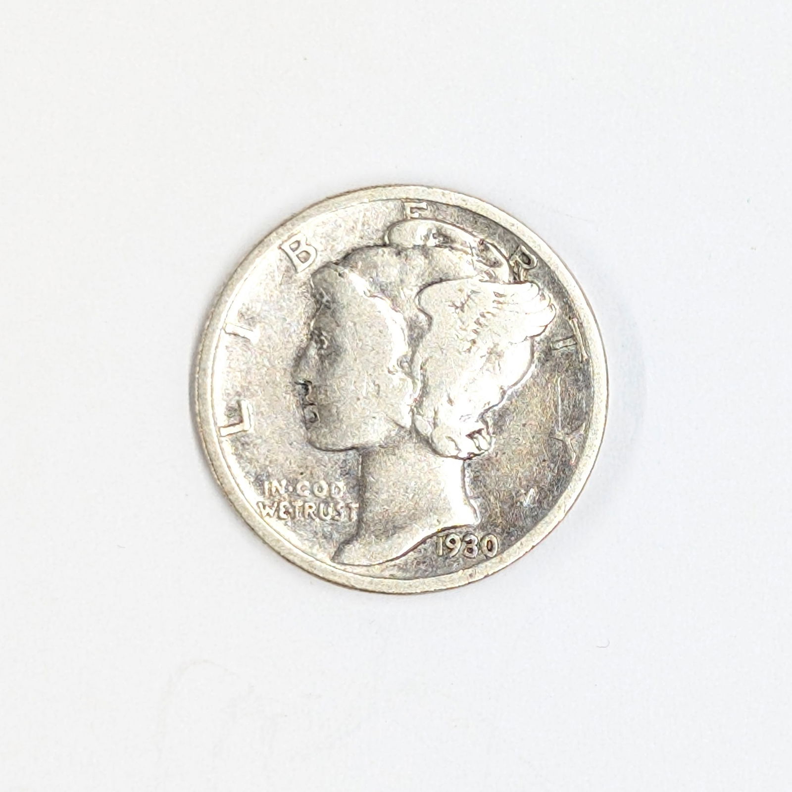 1930 Silver Mercury Dime (1 of 2)