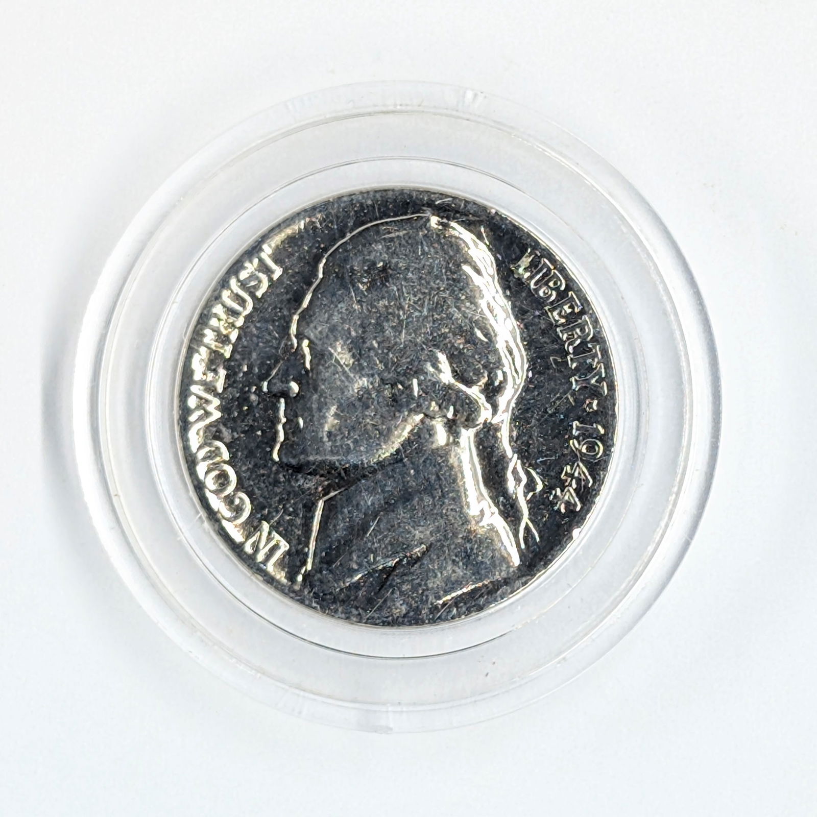 1944-S War Nickel - Uncirculated: 35% Silver 