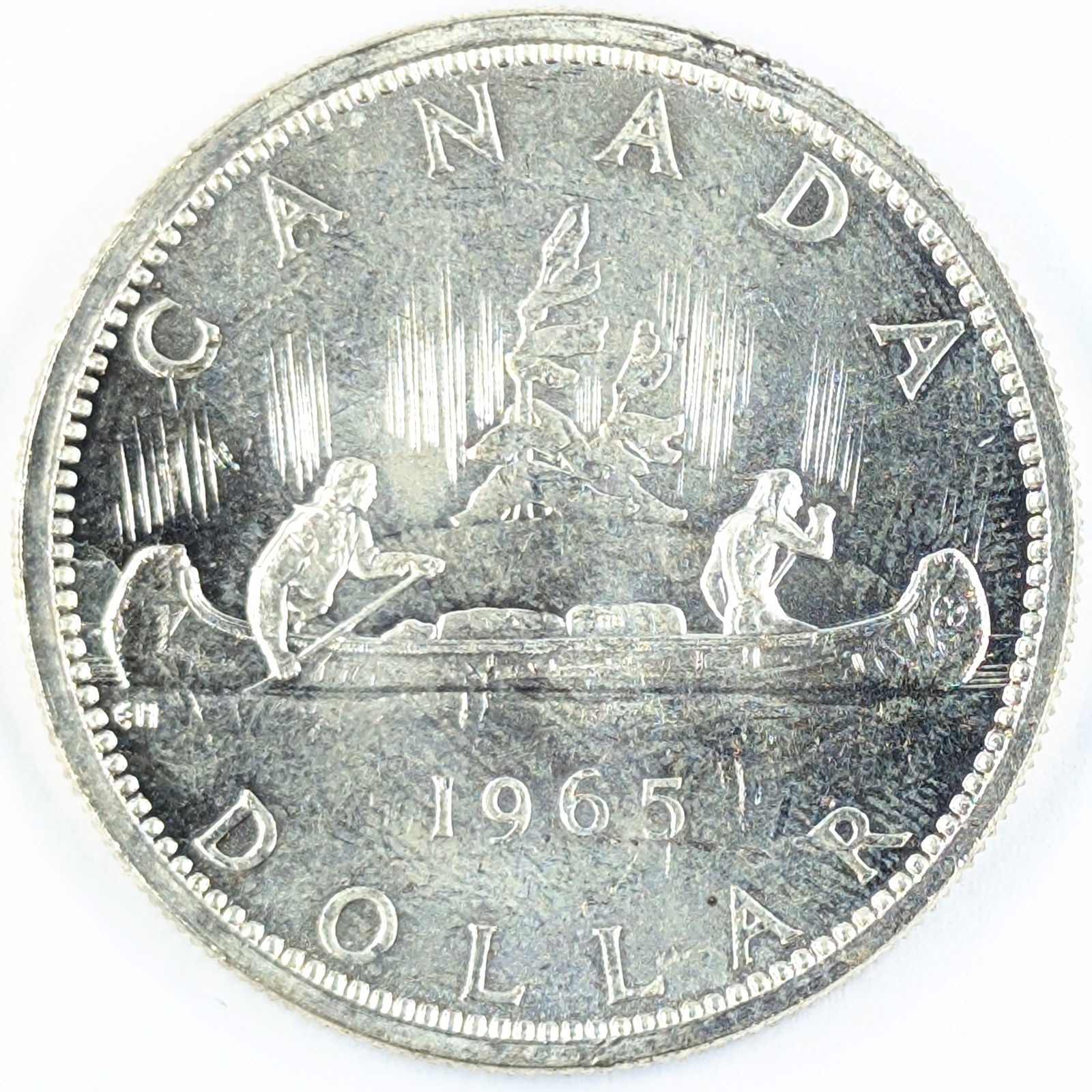 1965 Canadian Silver $1 (1 of 2)