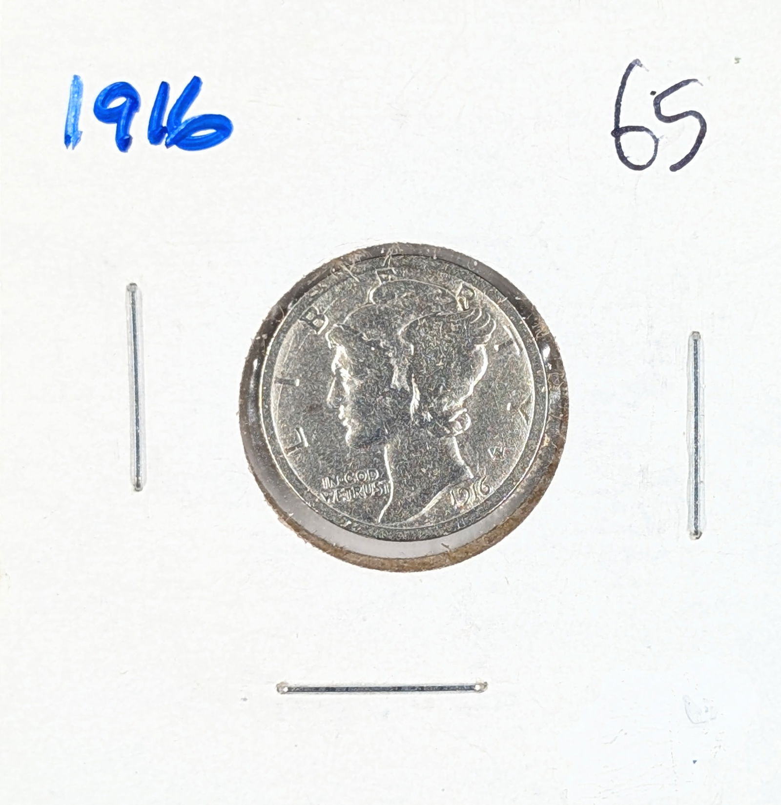 1916 Silver Mercury Dime (1 of 2)
