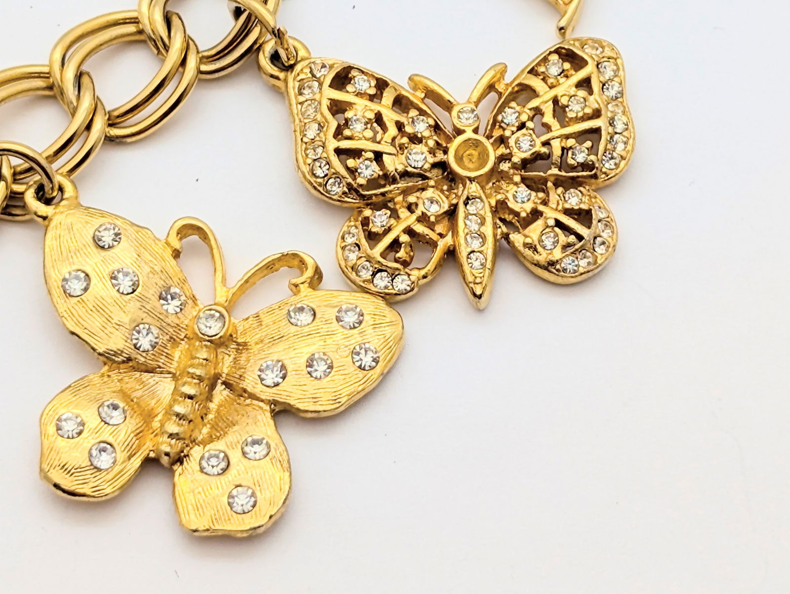 Lot of 2 Ladies Costume Charm Bracelets - 5