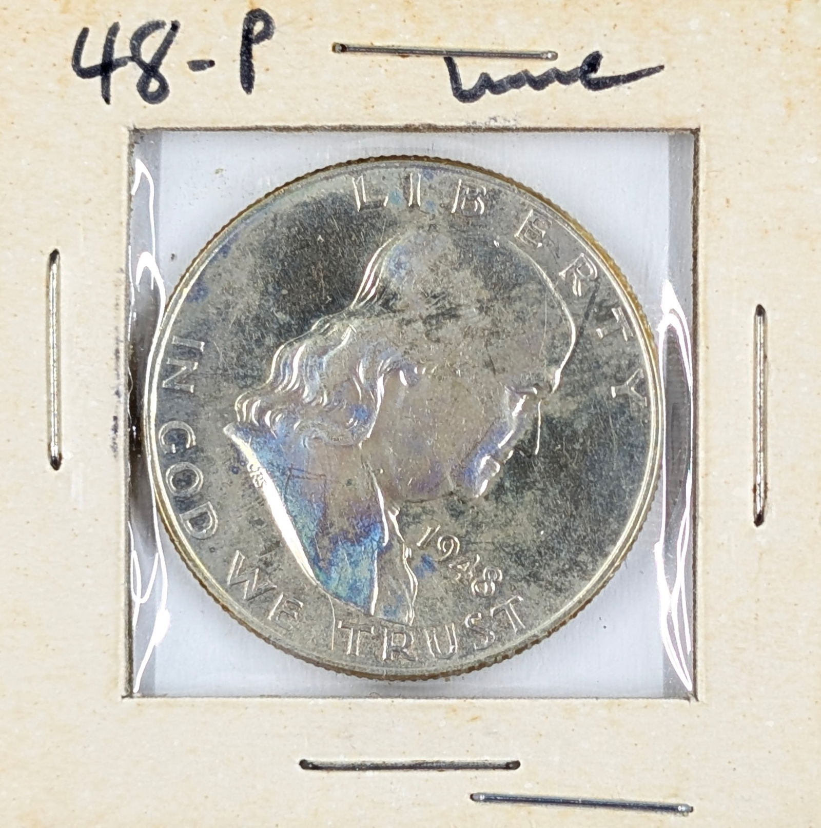 1948 Silver Franklin Half Dollar - Uncirculated (1 of 2)