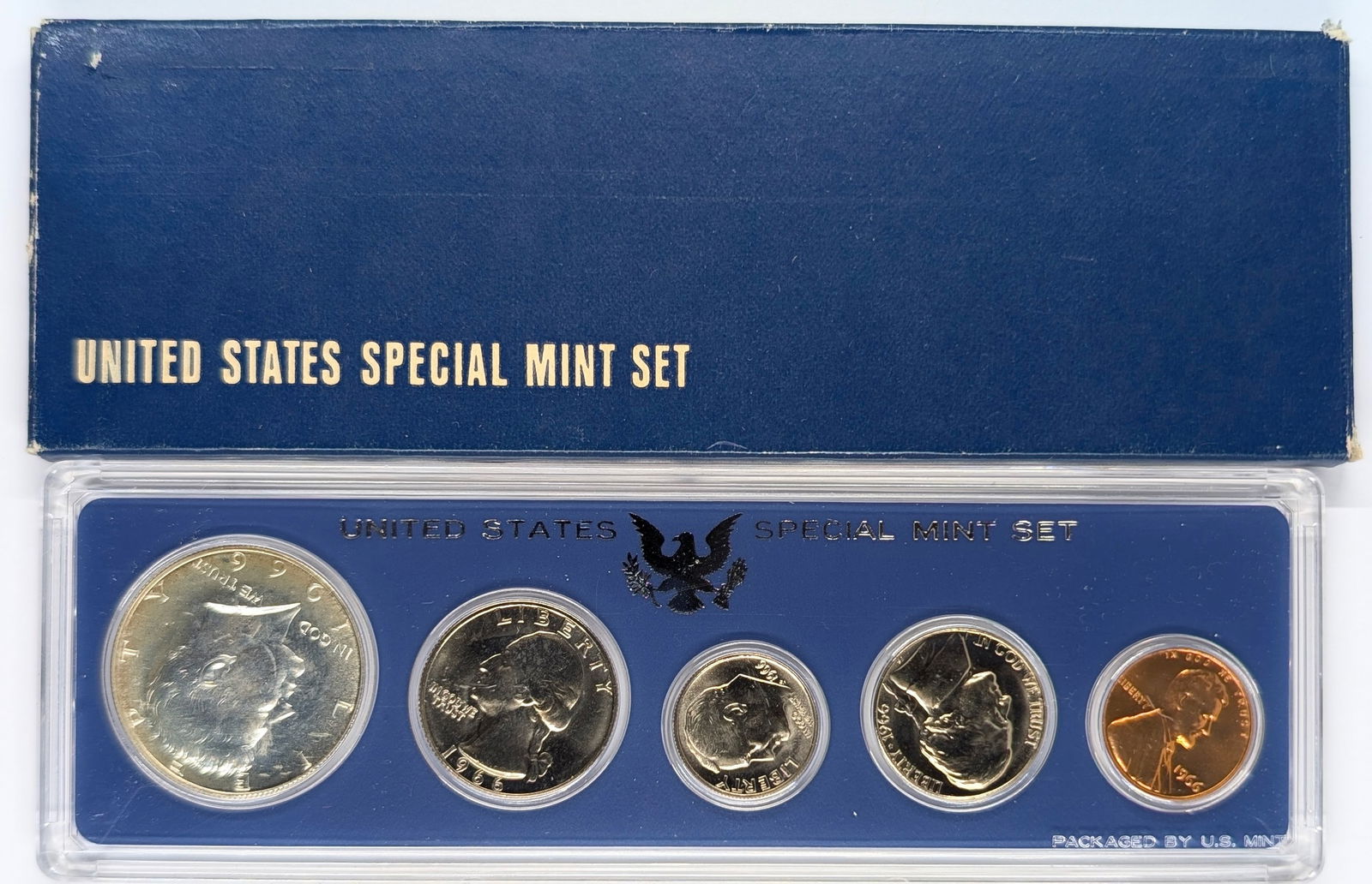 1966 US Mint Special Set w/ Silver JFK Half (1 of 2)