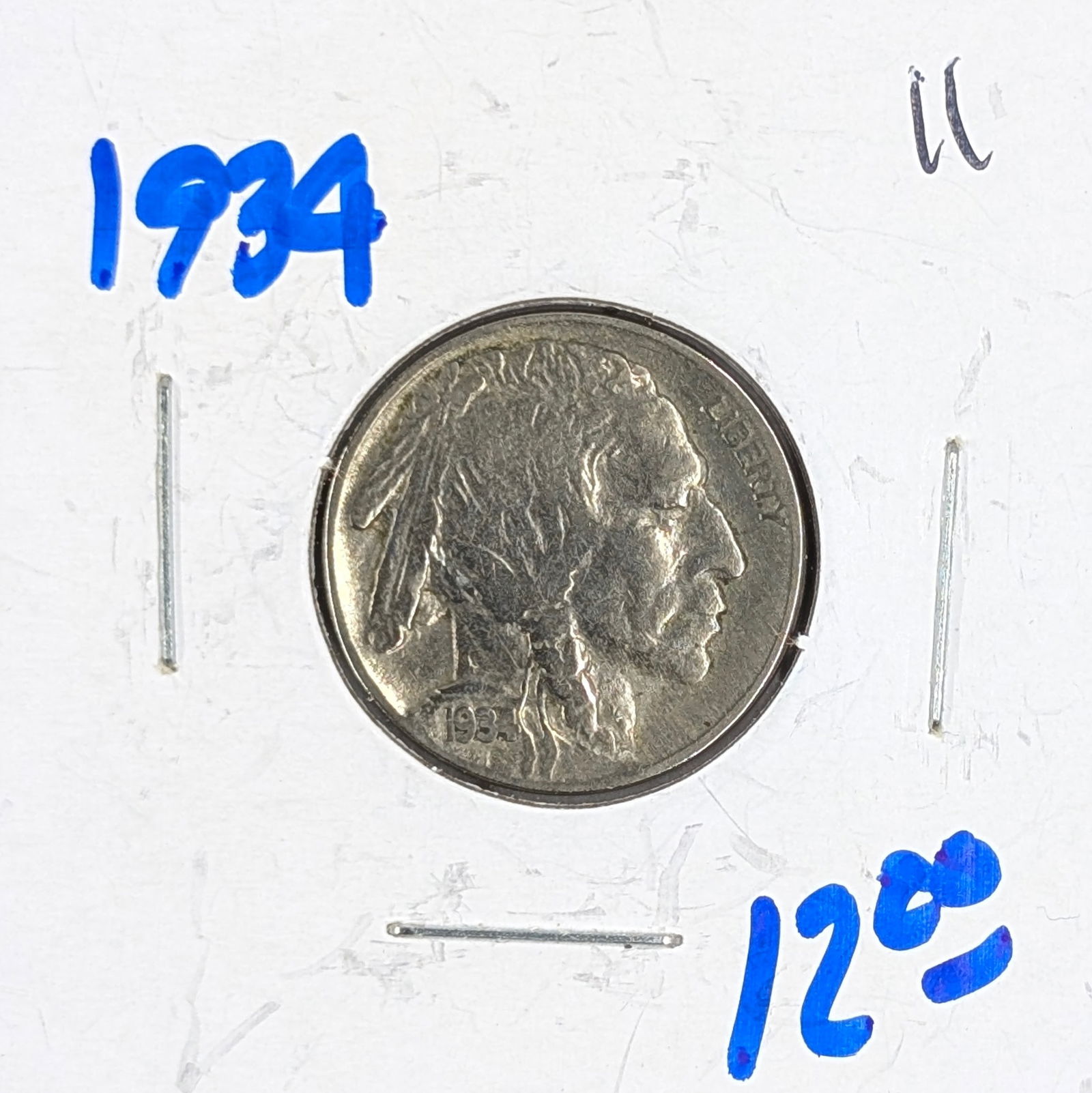 1934 Buffalo Head Nickel (1 of 2)