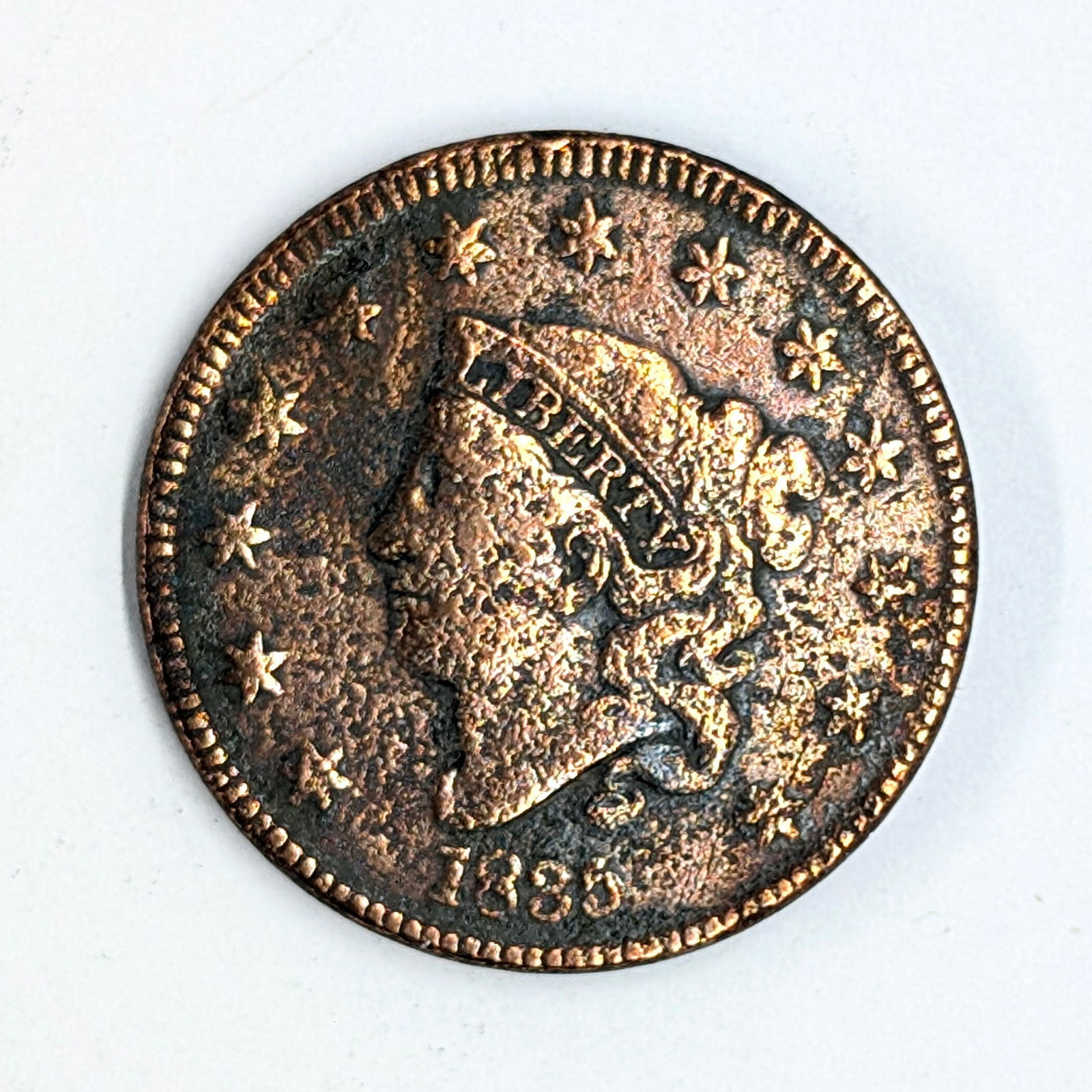 1835 Large Cent: Coin 