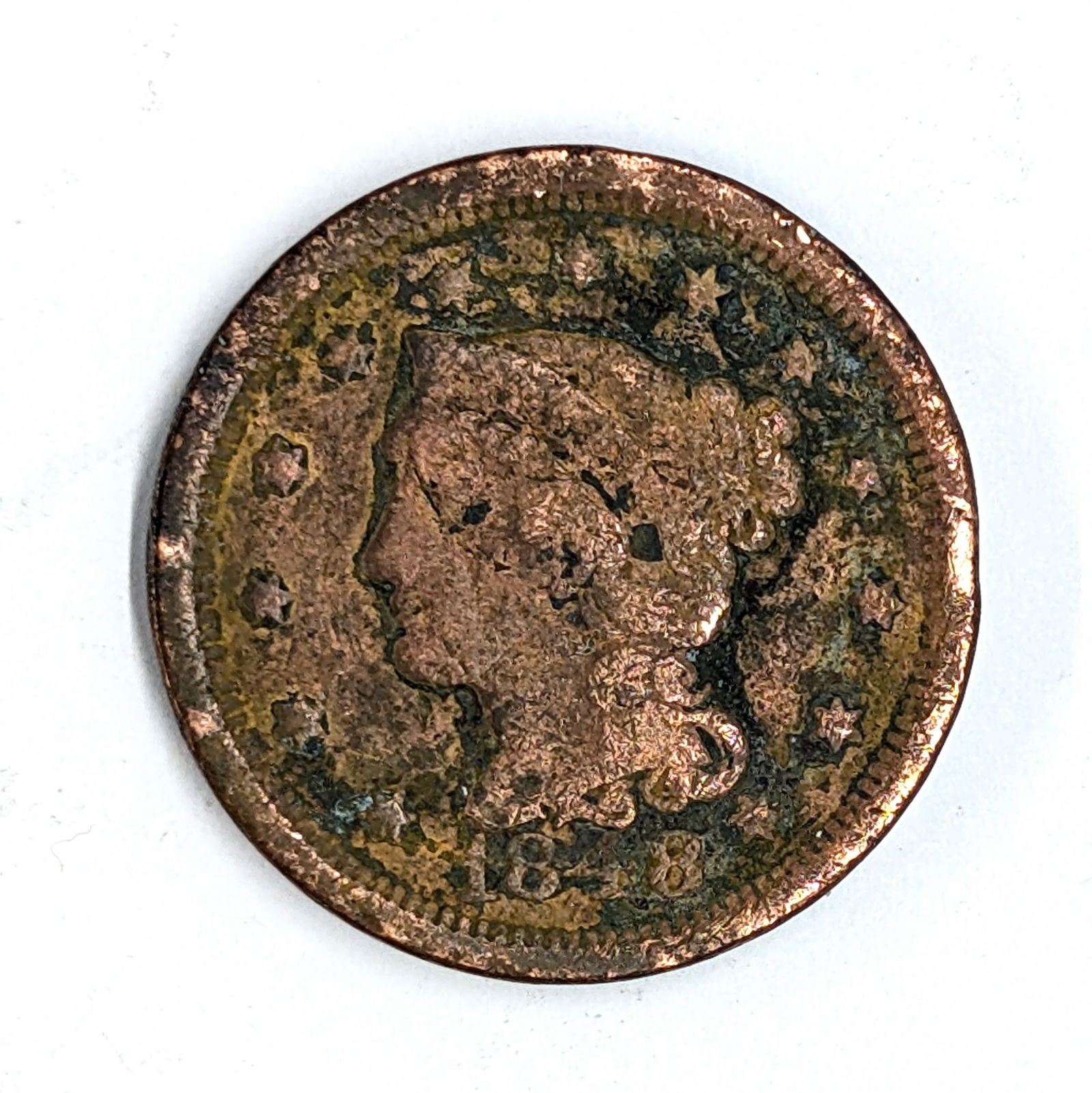 1848 Large Cent (1 of 2)