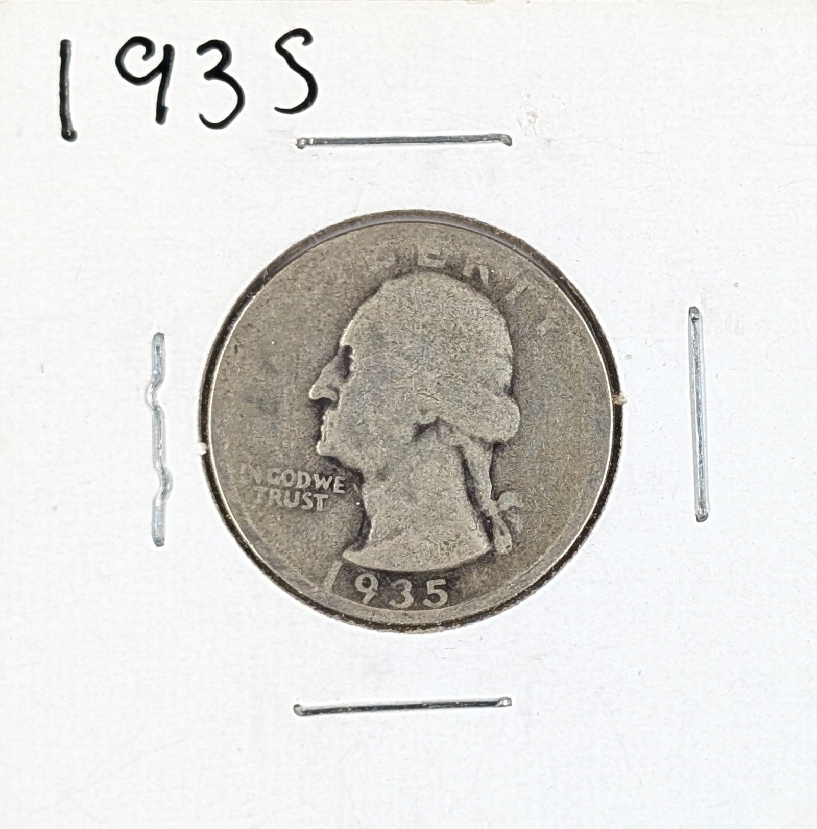 1935 Silver Washington Quarter (1 of 2)