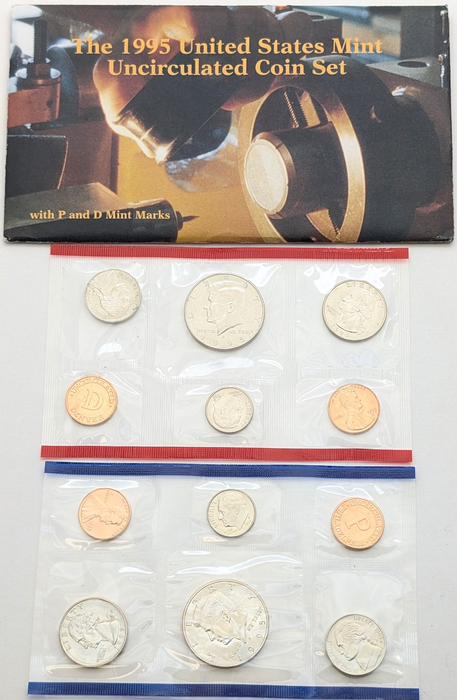 1995 US Mint Uncirculated Coin Set: Coin 