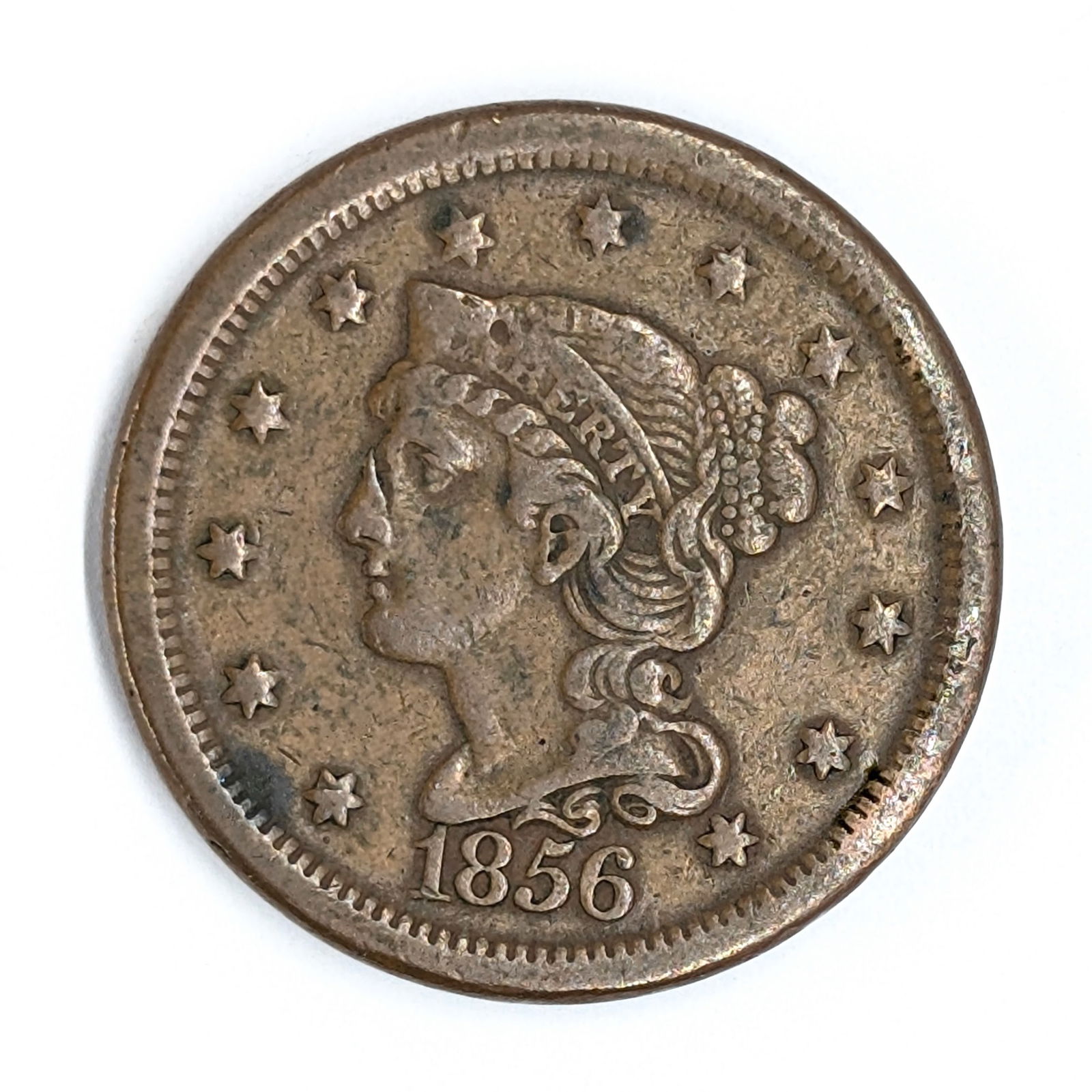 1856 Large Cent: Coin 