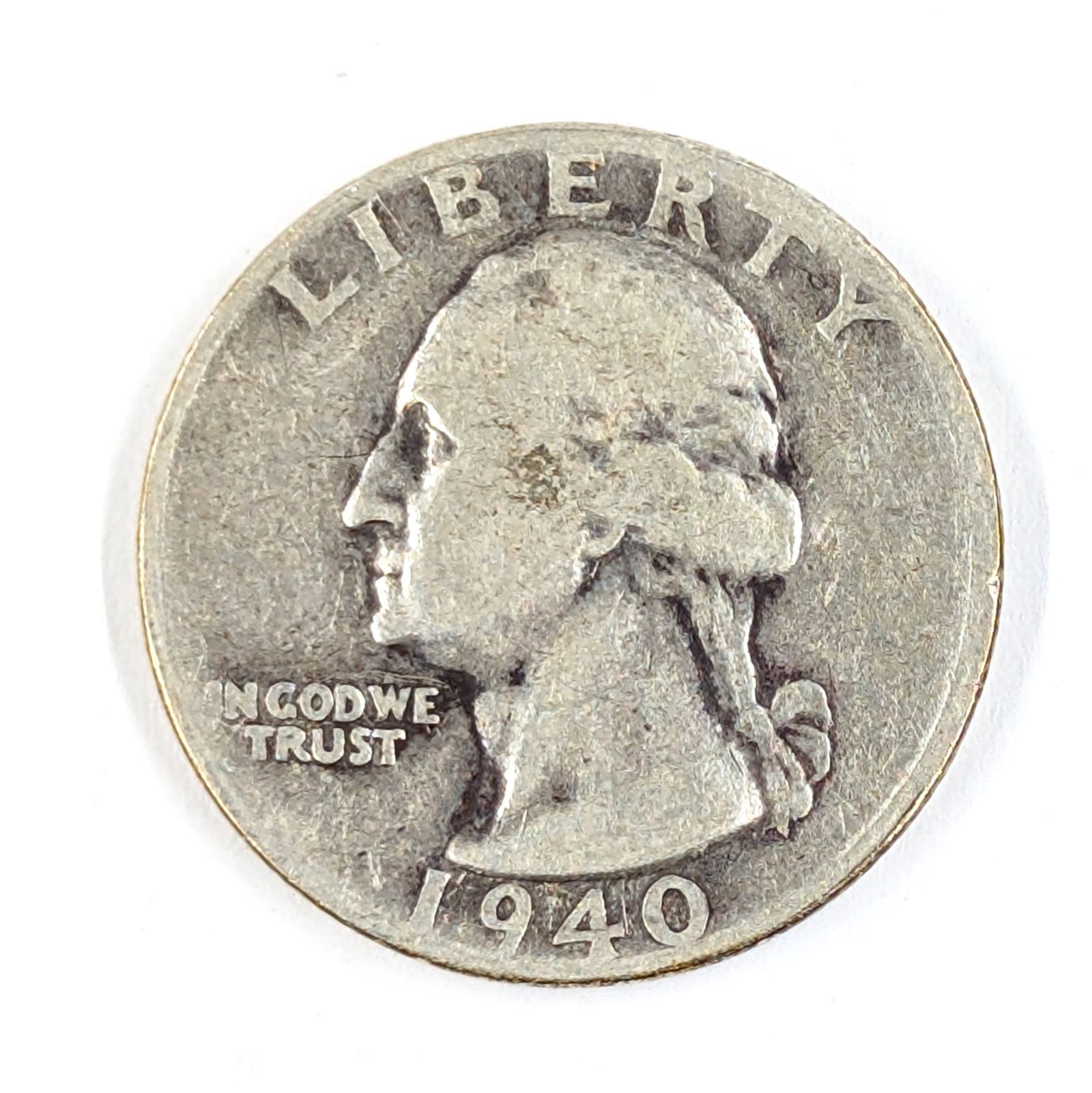 1940-S Silver Washington Quarter (1 of 2)