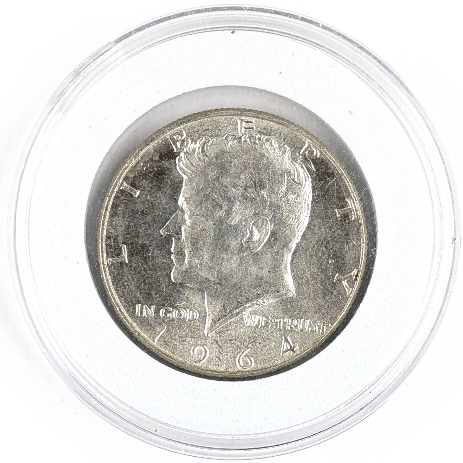 1964 Silver John F Kennedy Half Dollar: Silver 