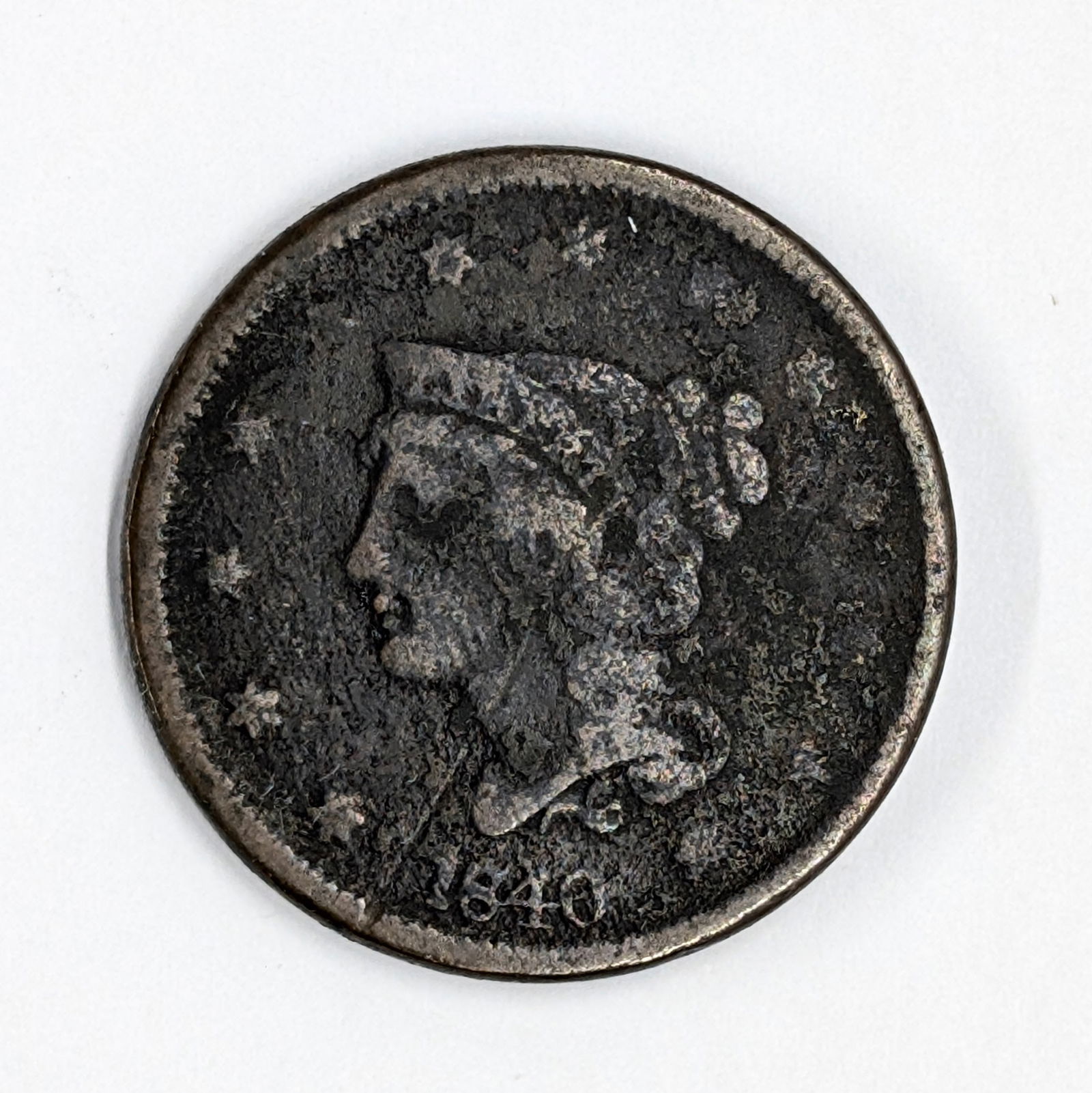 1840 Large Cent (1 of 2)