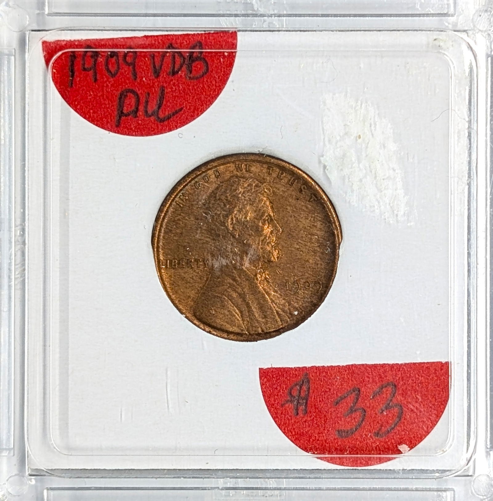1909 VDB Cent: Coin 
