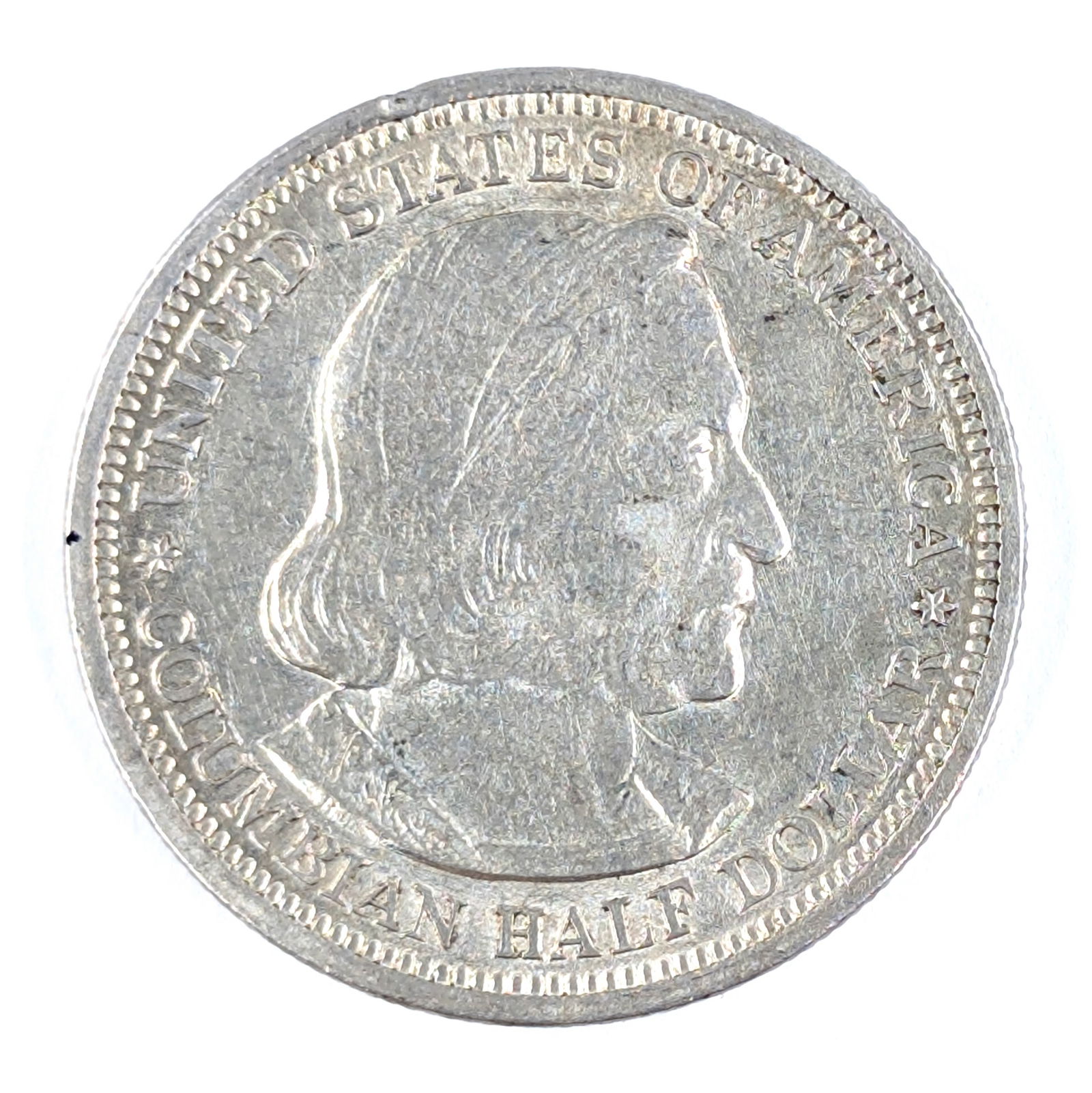 1893 Silver Columbian Half Dollar (1 of 2)