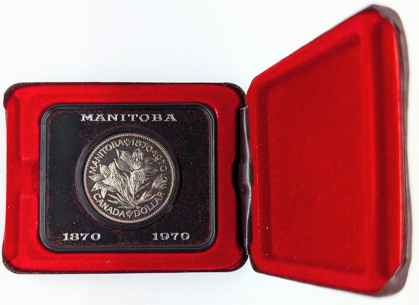 1970 Canadian $1 - 100th Anniversary of the Accession of Manitoba: Coin 