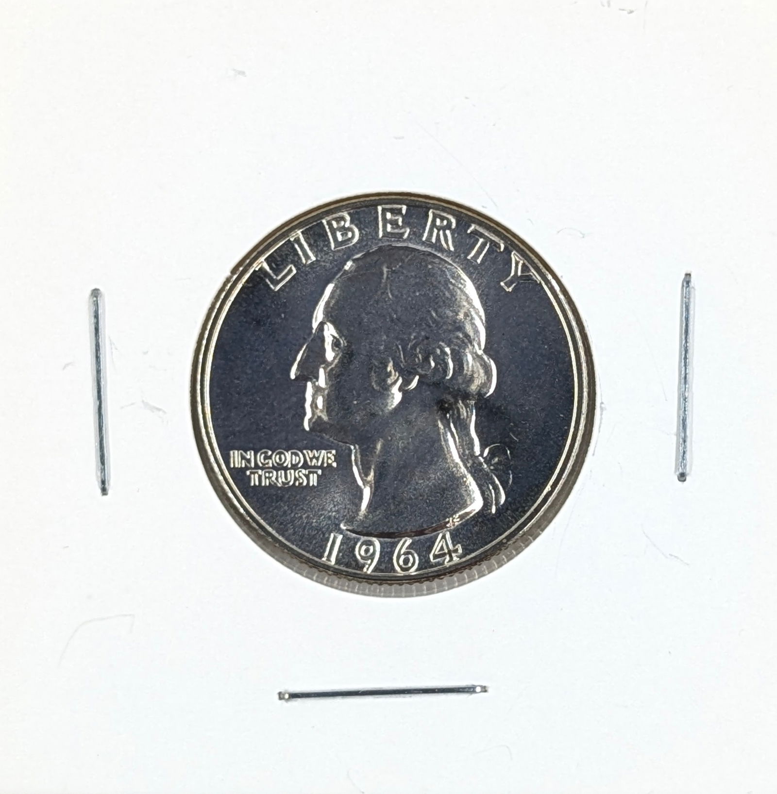 1964 Silver Washington Quarter - Proof: Silver 