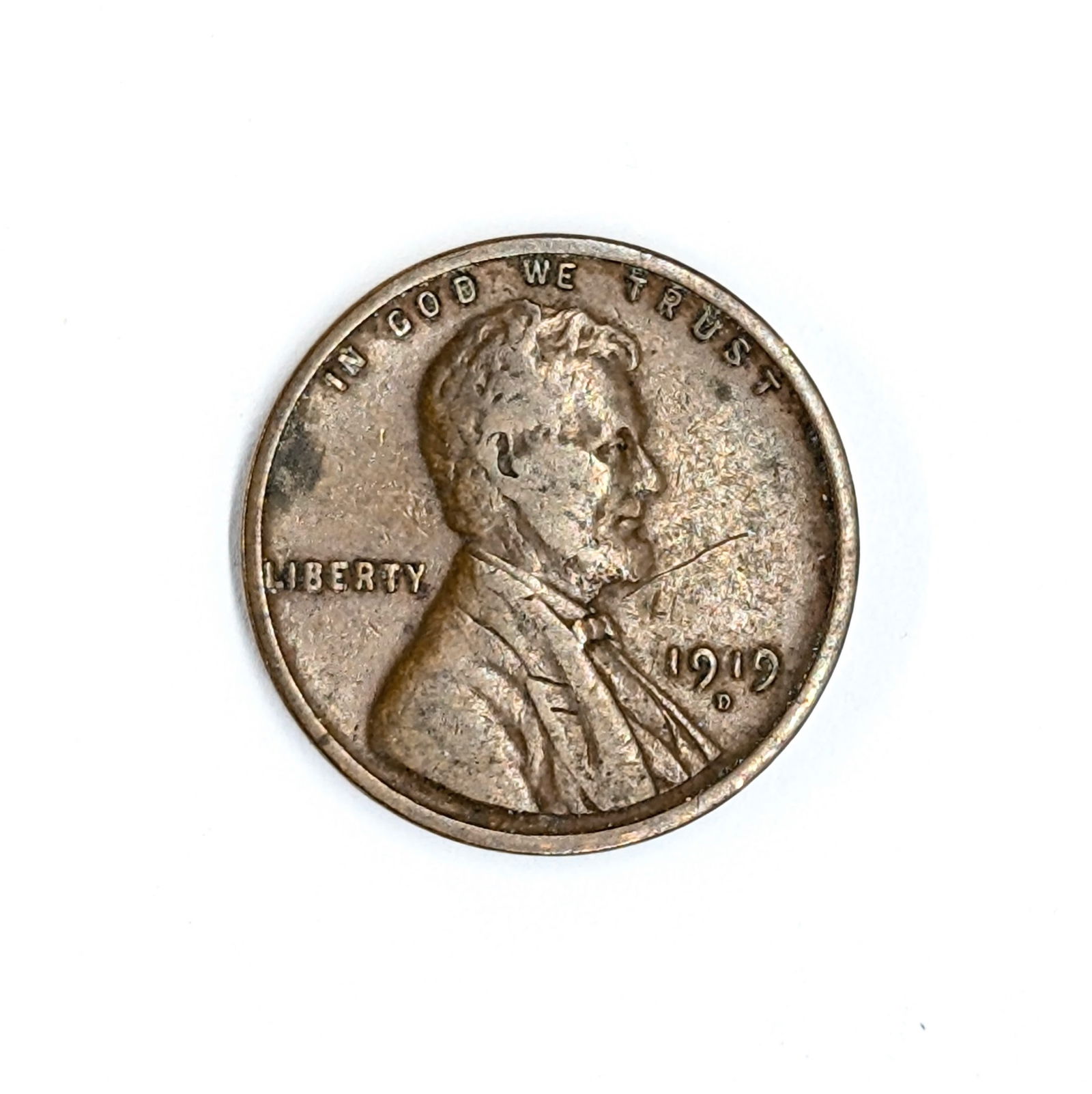 1919-D Wheat Cent (1 of 2)