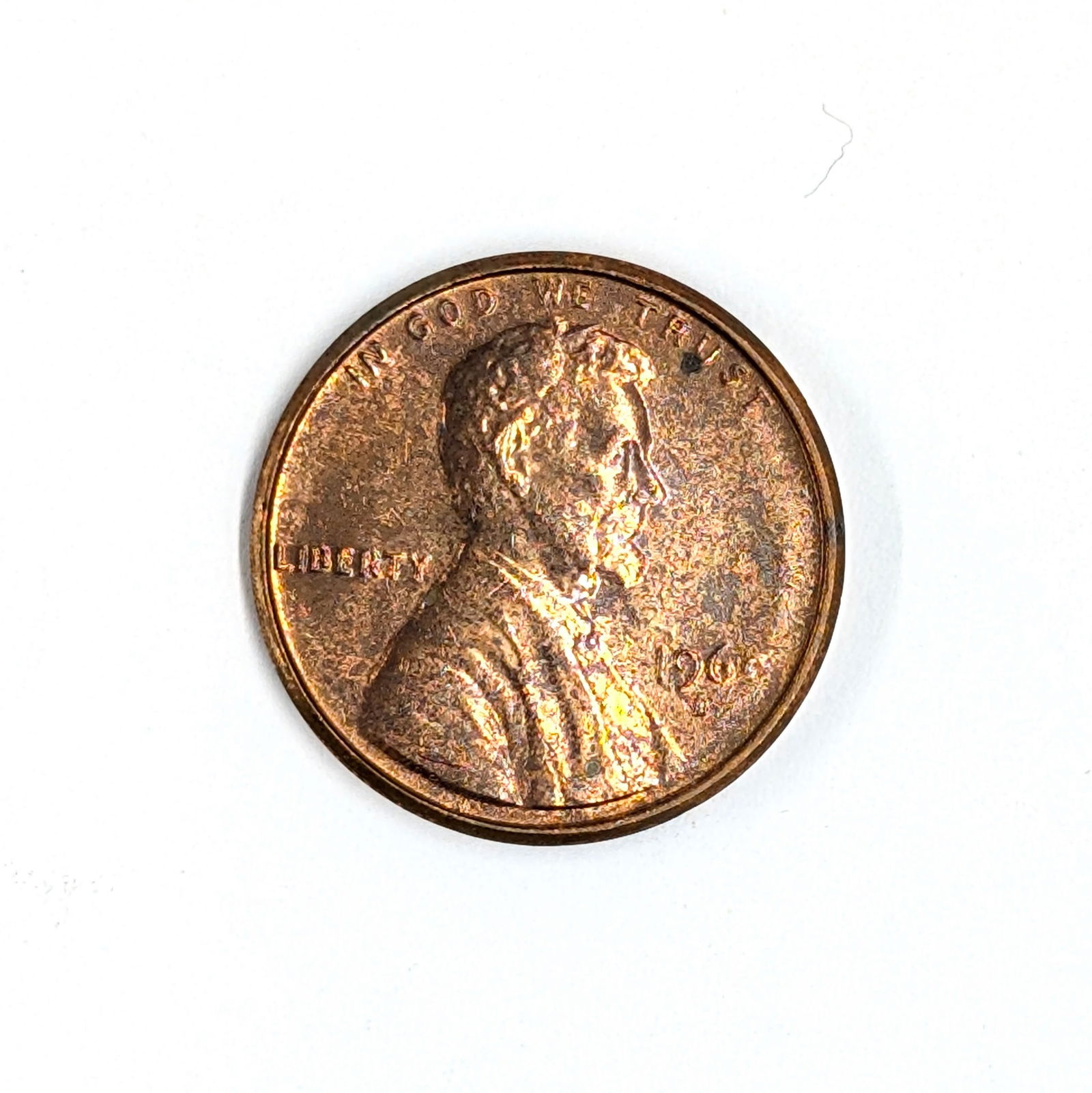 196?-D Lincoln Cent - Partial Date: Coin 