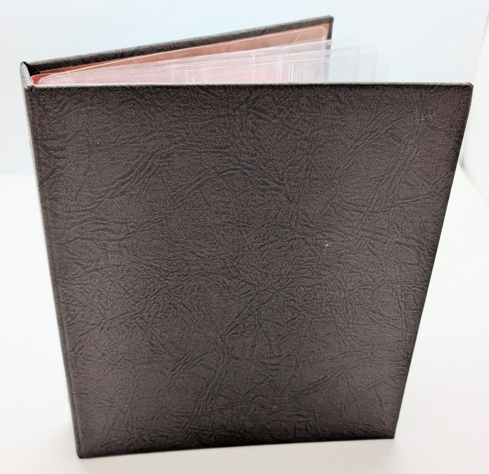 DANSCO Empty Coin Book w/ Clear Flip pages: Total of 7 pages that hold 12 flips each for a total of 84 flips 