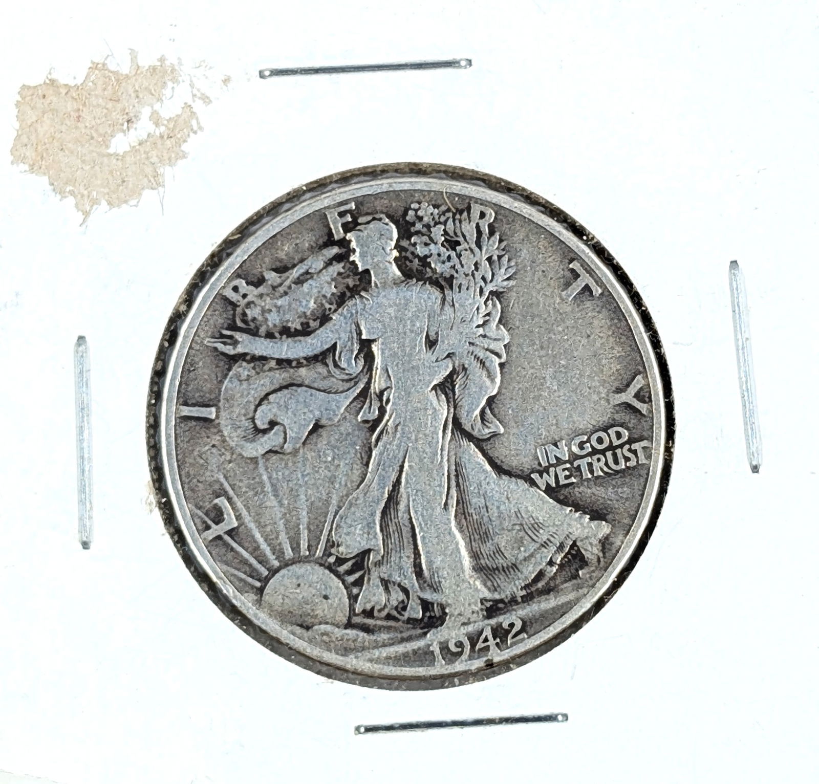 1942 Silver Walking Liberty Half Dollar (1 of 2)