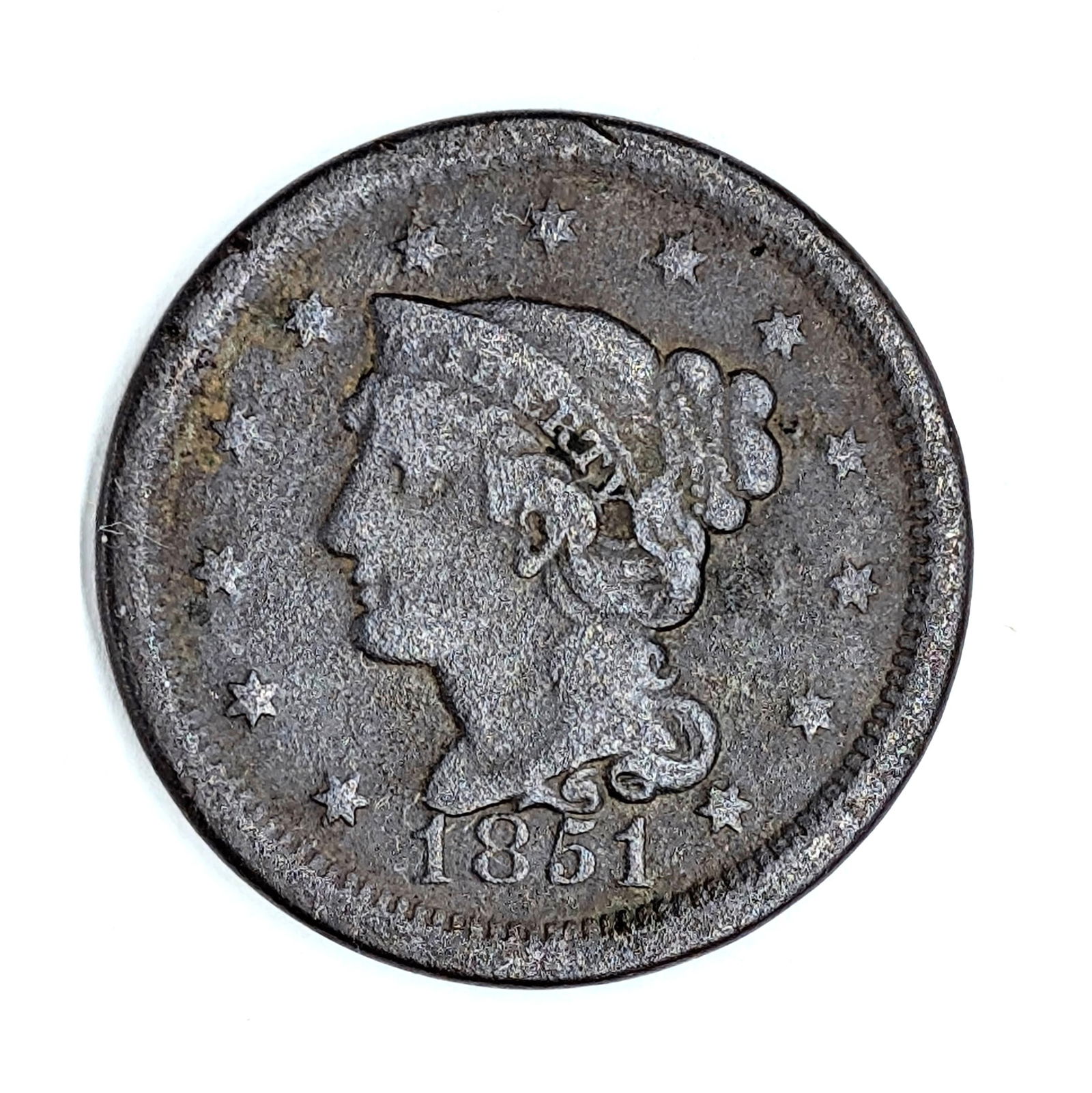 1851 Large Cent (1 of 2)