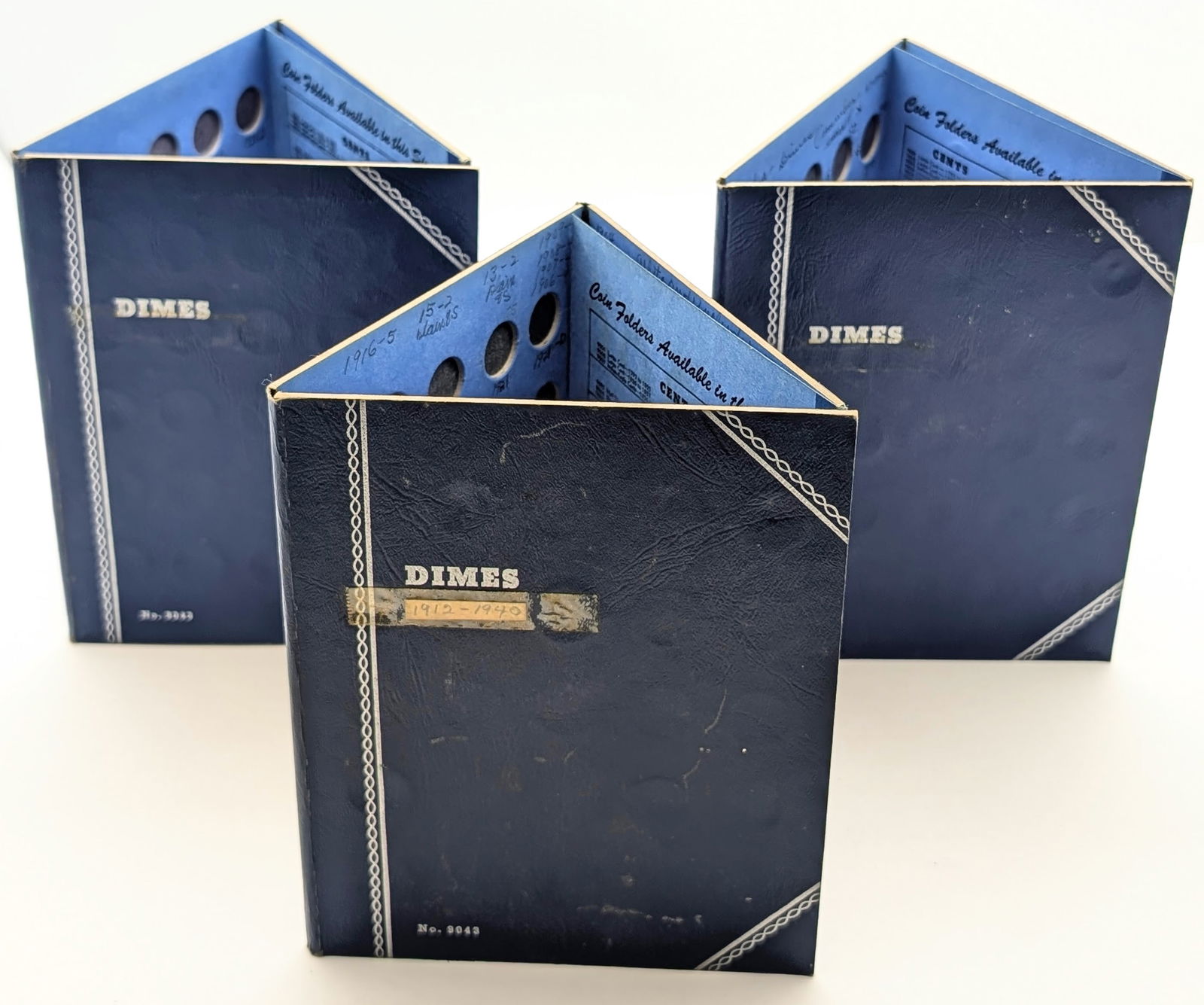 Lot of 3 Empty Dime Books: Books 