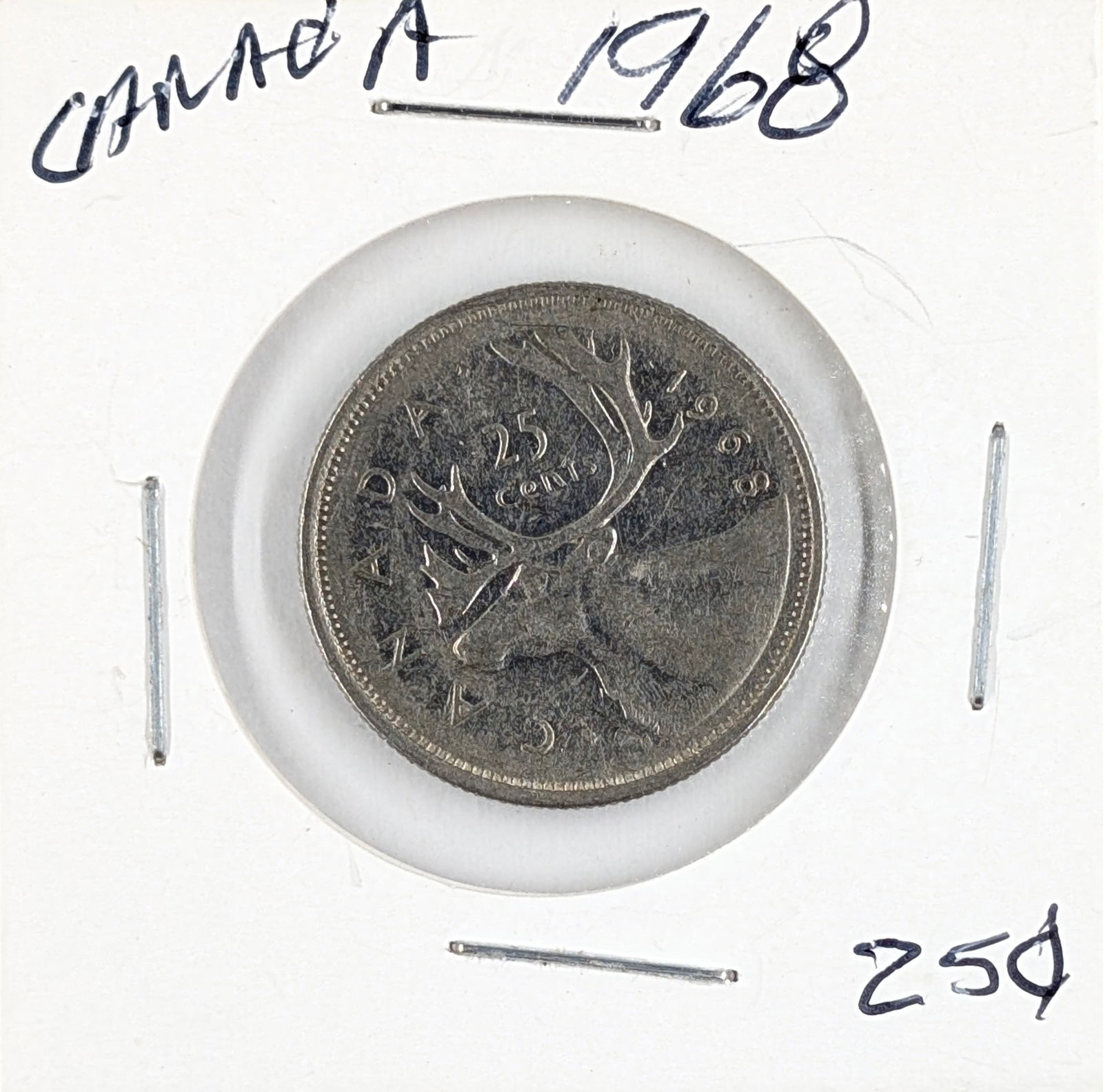 1968 Silver Canadian Quarter (1 of 2)