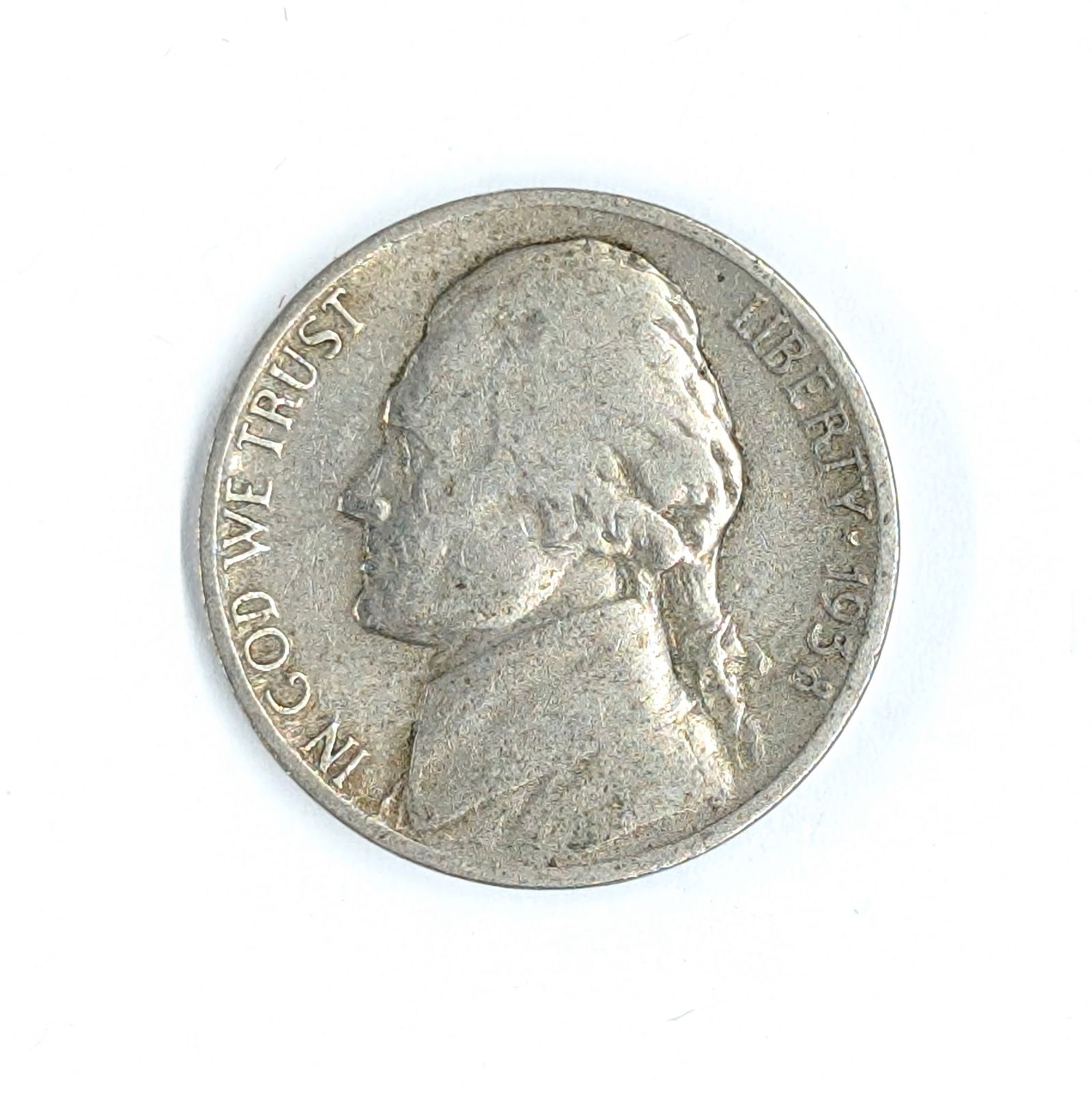 1938-D Jefferson Nickel: Coin